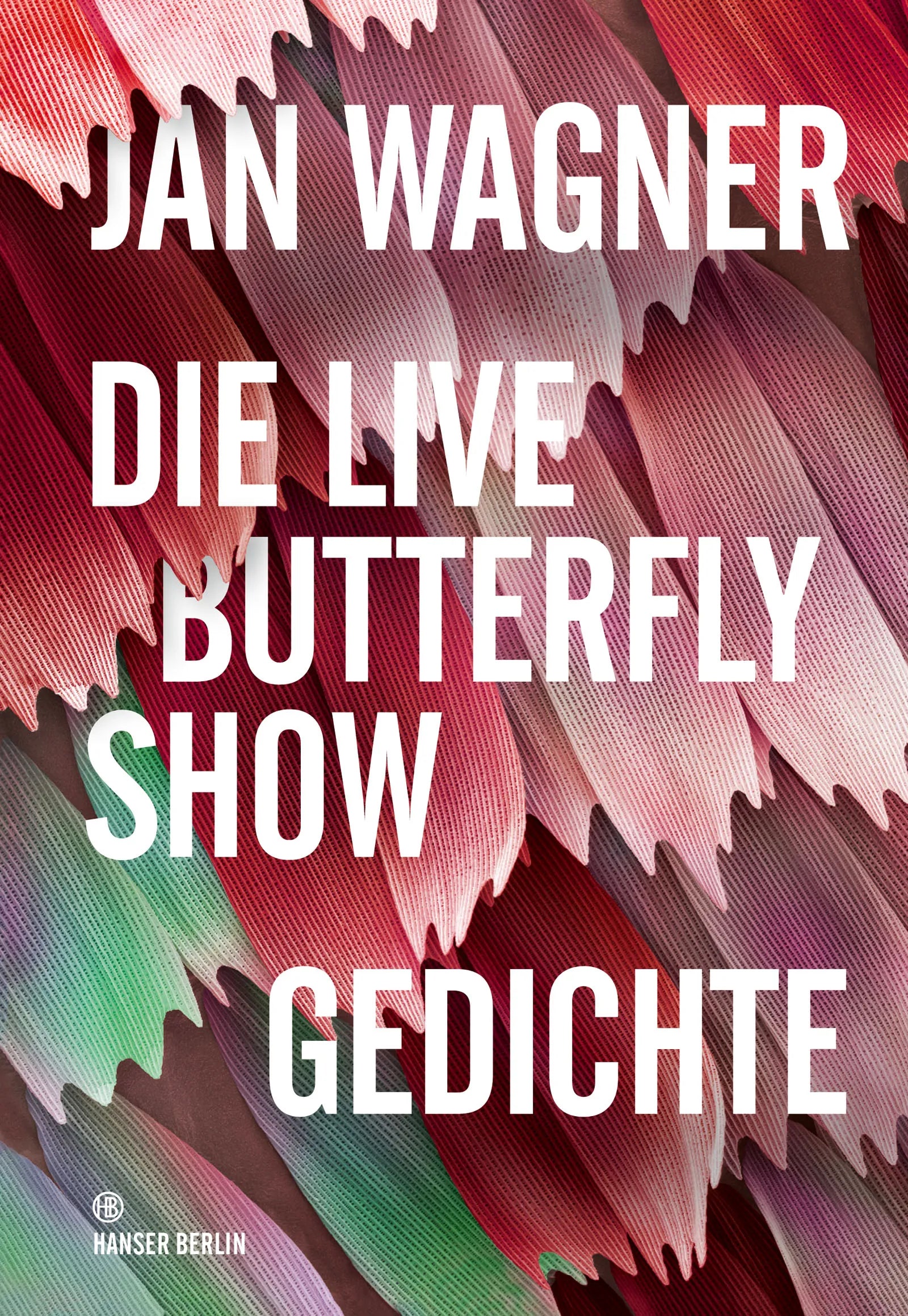 Buchcover von 'Die Live Butterfly Show' - Gebundene Ausgabe von Jan Wagner