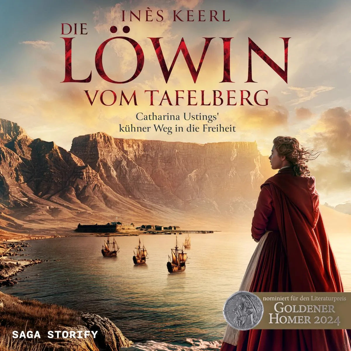 Cover: Die Löwin vom Tafelberg (Hörbuch Download) von Inès Keerl