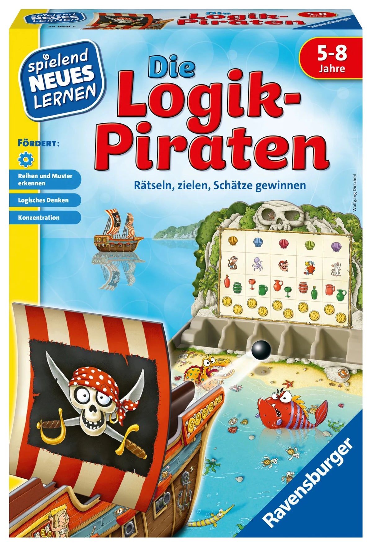 Kinderspiel: Die Logik-Piraten - Kinderspiel ab 5 Jahre