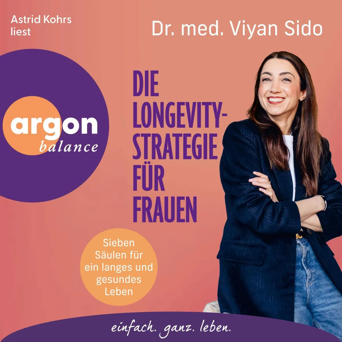 Cover: Die Longevity-Strategie für Frauen (Hörbuch Download) von Dr. med. Viyan Sido