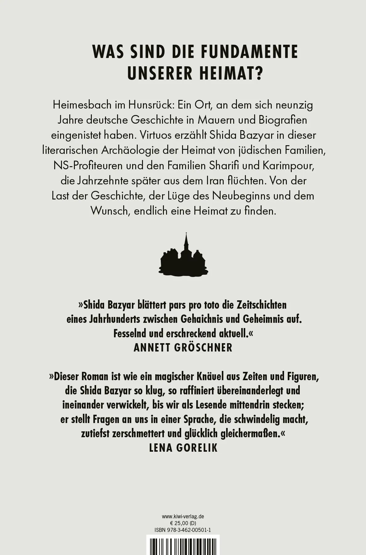 Rückseite: Die Lücken (Hardcover)