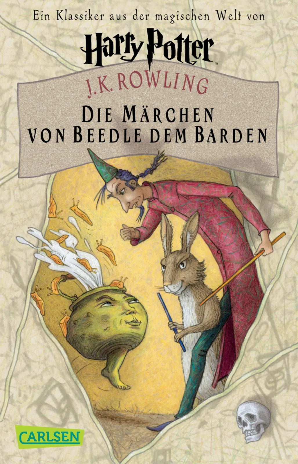 Buchcover von 'Die Märchen von Beedle dem Barden' - Taschenbuch von J.K. Rowling