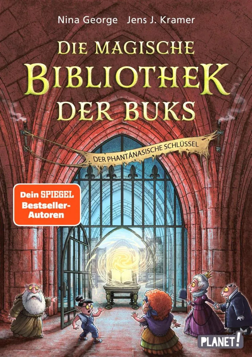 Cover: Die magische Bibliothek der Buks 3: Der Phantánasische Schlüssel (E-Book) von Nina George