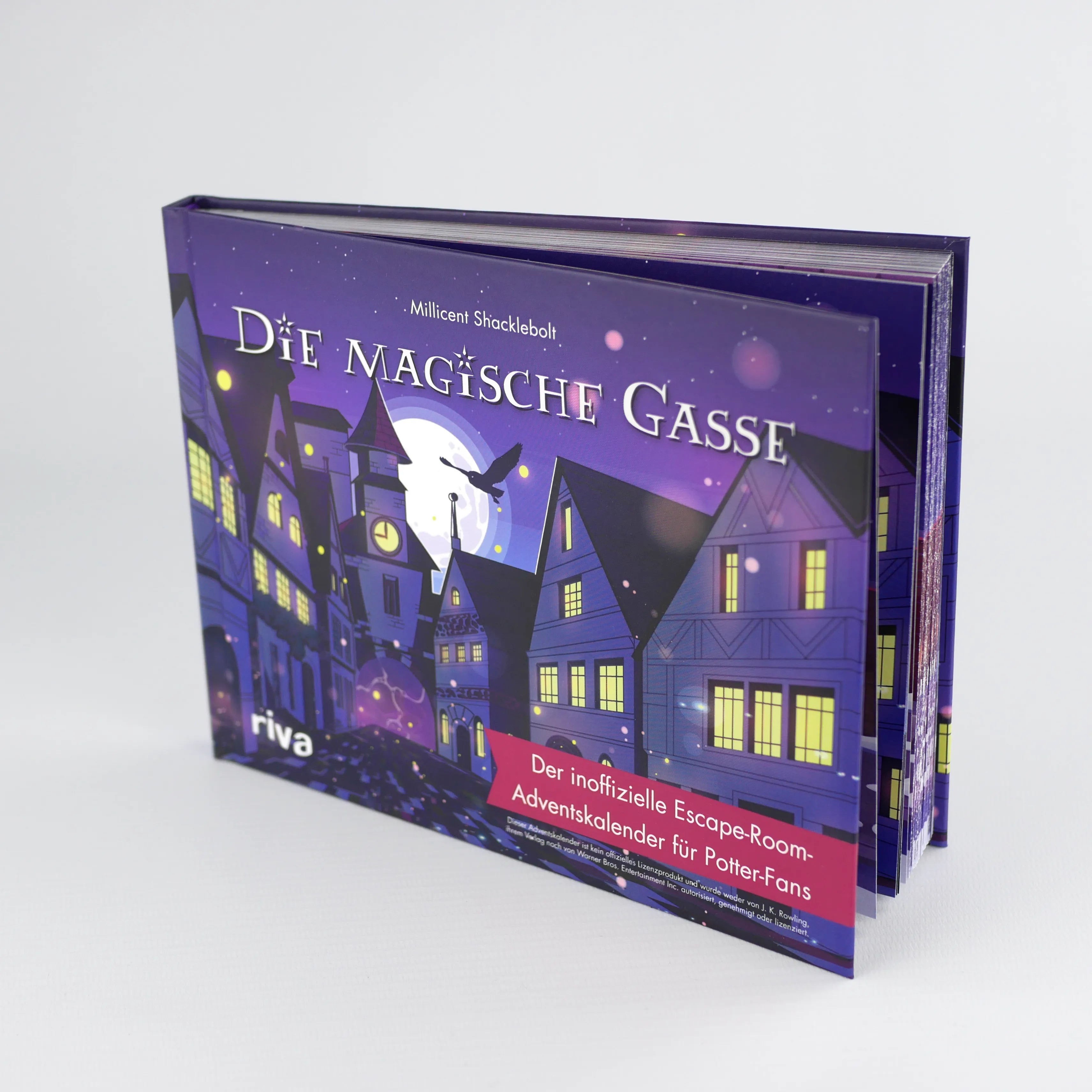 Innenansicht von 'Die magische Gasse' - Gebundene Ausgabe