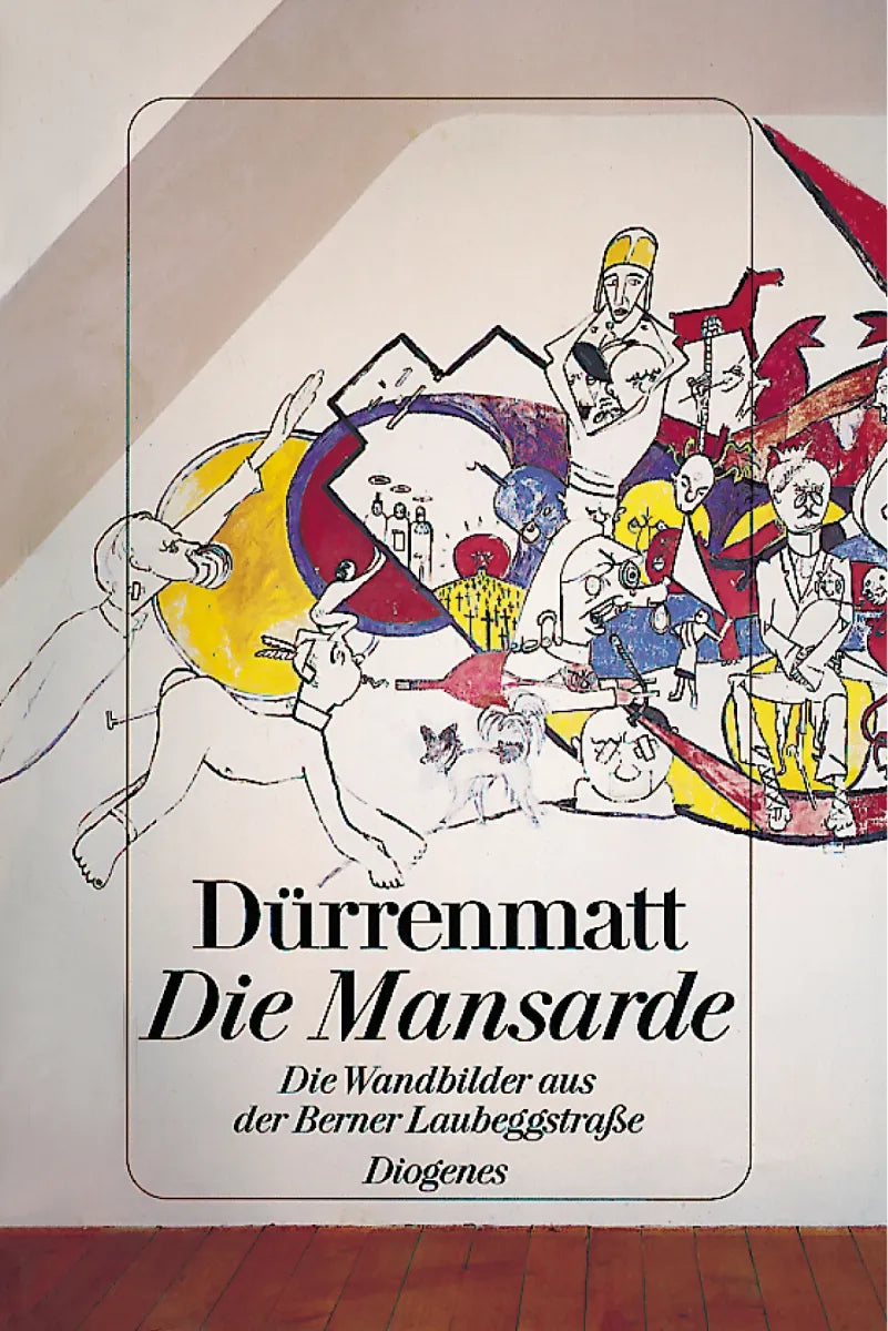 Buchcover von 'Die Mansarde' - Gebundene Ausgabe von Friedrich Dürrenmatt