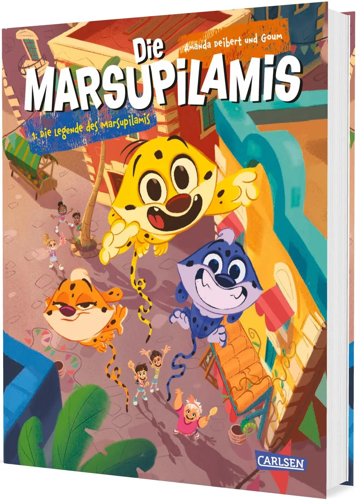Cover: Die Marsupilamis 1: Die Legende der Marsus (Hardcover) von Amanda Deibert