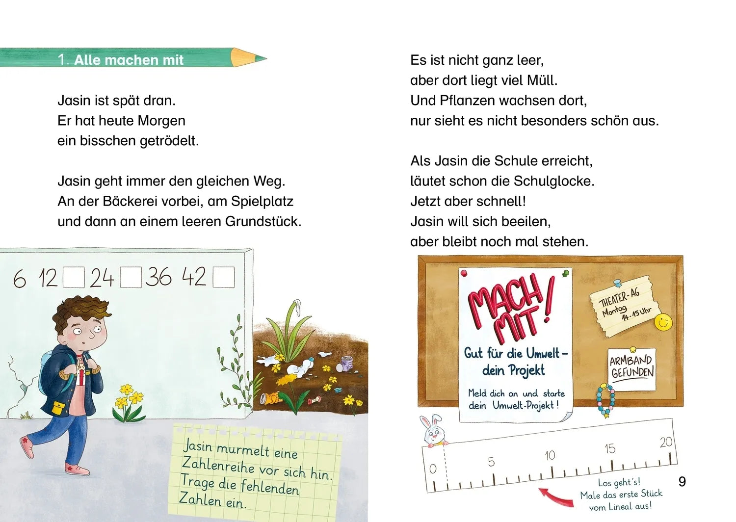 Abbildung von 'Die Mathematierchen. Ach du grünes Kaneunchen!'