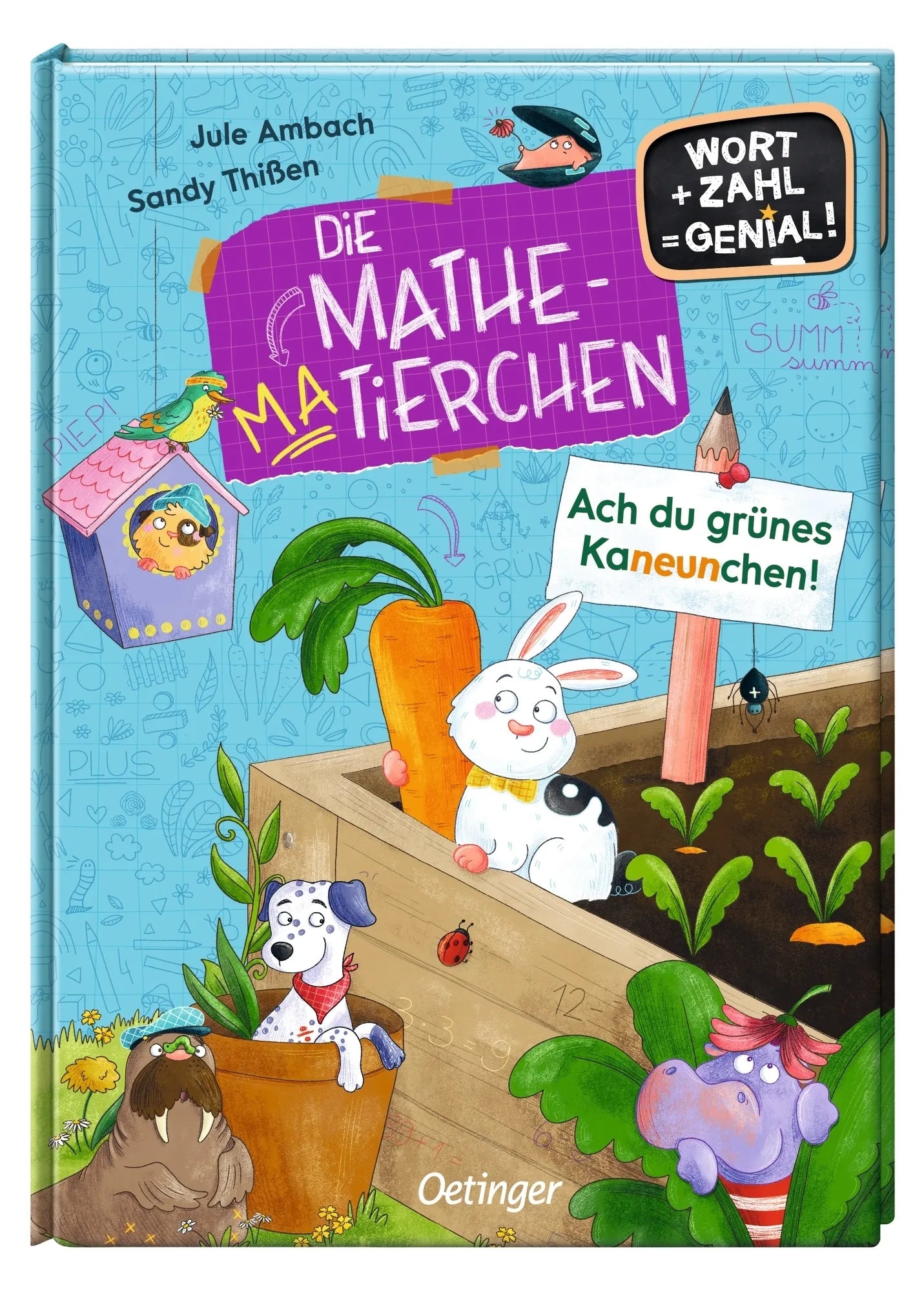 Produktansicht: Die Mathematierchen. Ach du grünes Kaneunchen! (Gebundene Ausgabe)