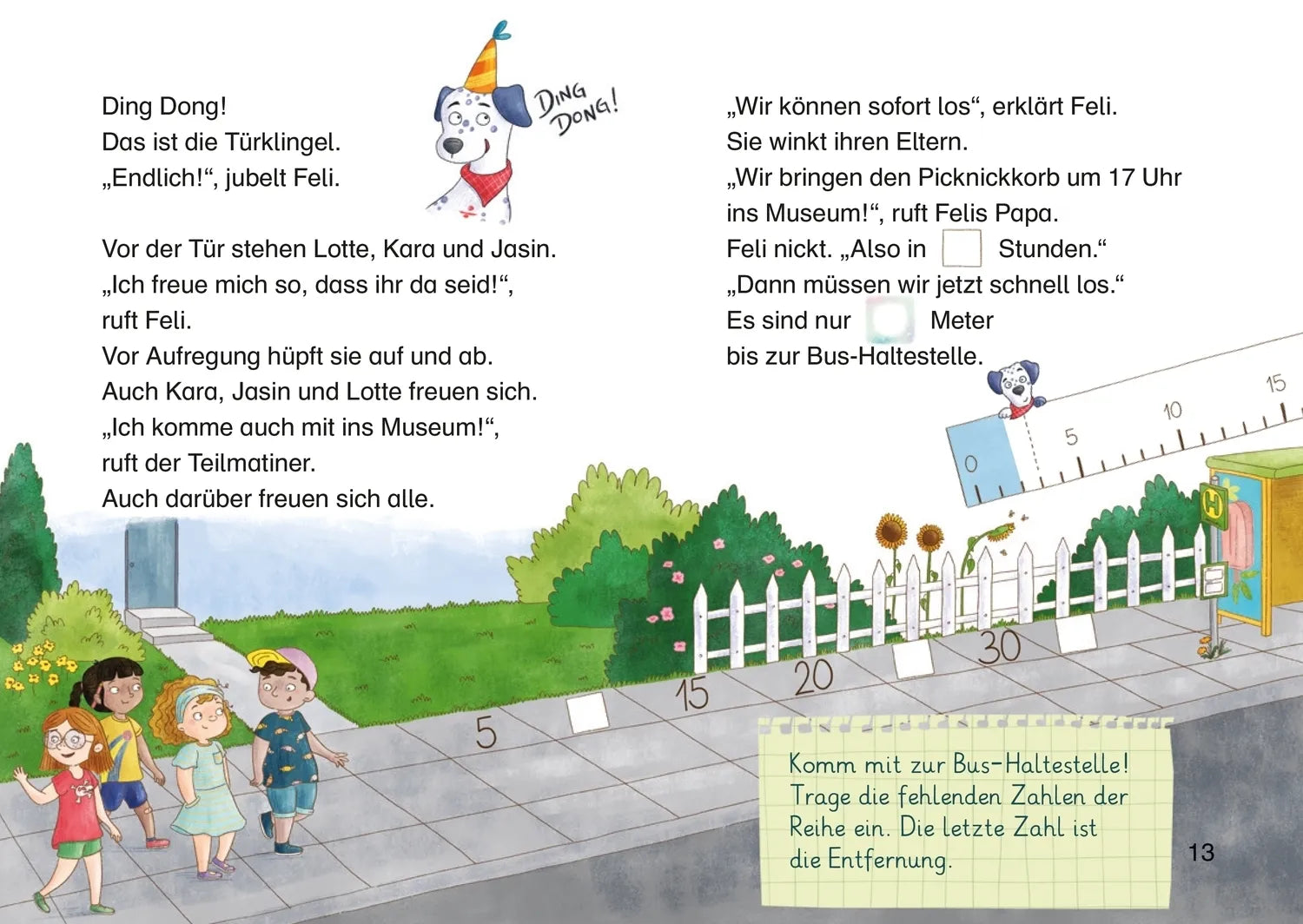 Abbildung von 'Die Mathematierchen. Teilmatiner auf Dino-Jagd'