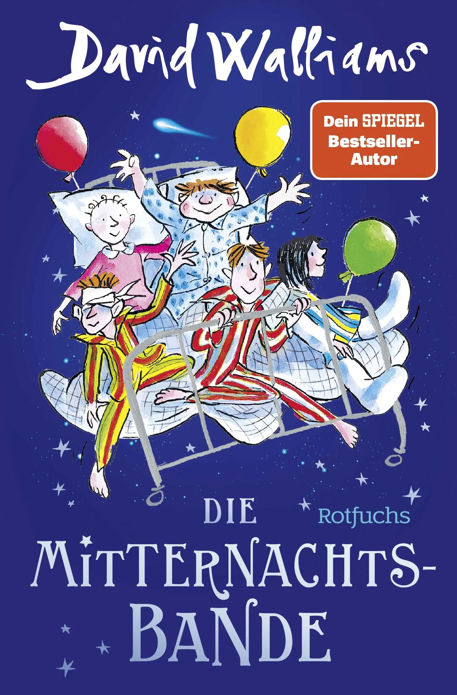 Buchcover von 'Die Mitternachtsbande' - Taschenbuch von David Walliams