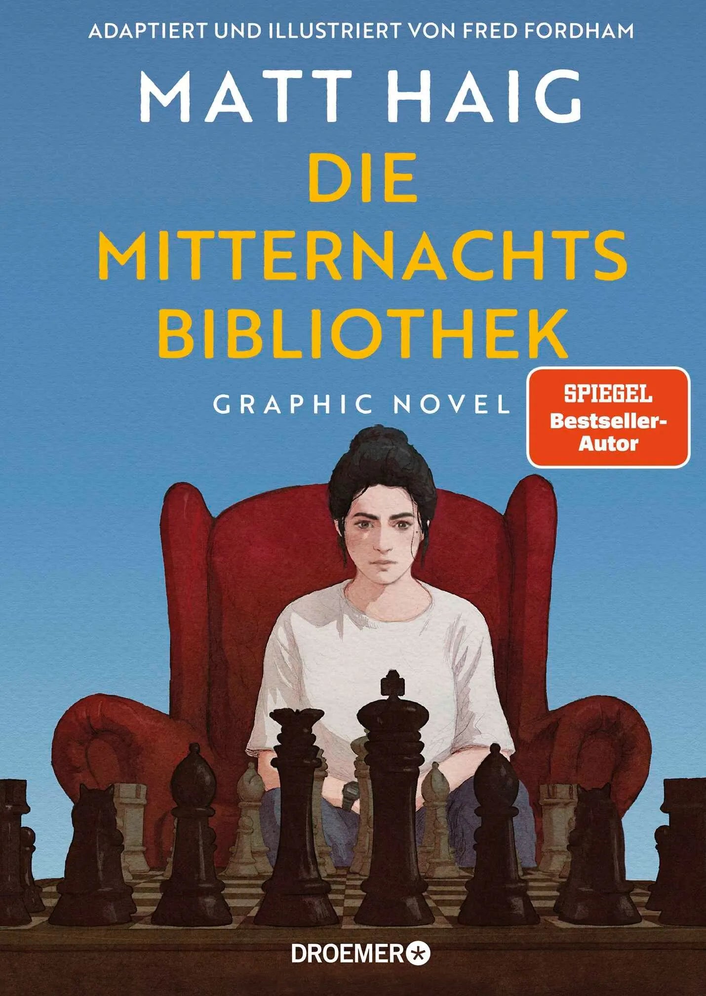 Cover: Die Mitternachtsbibliothek. Graphic Novel (Hardcover) von Matt Haig