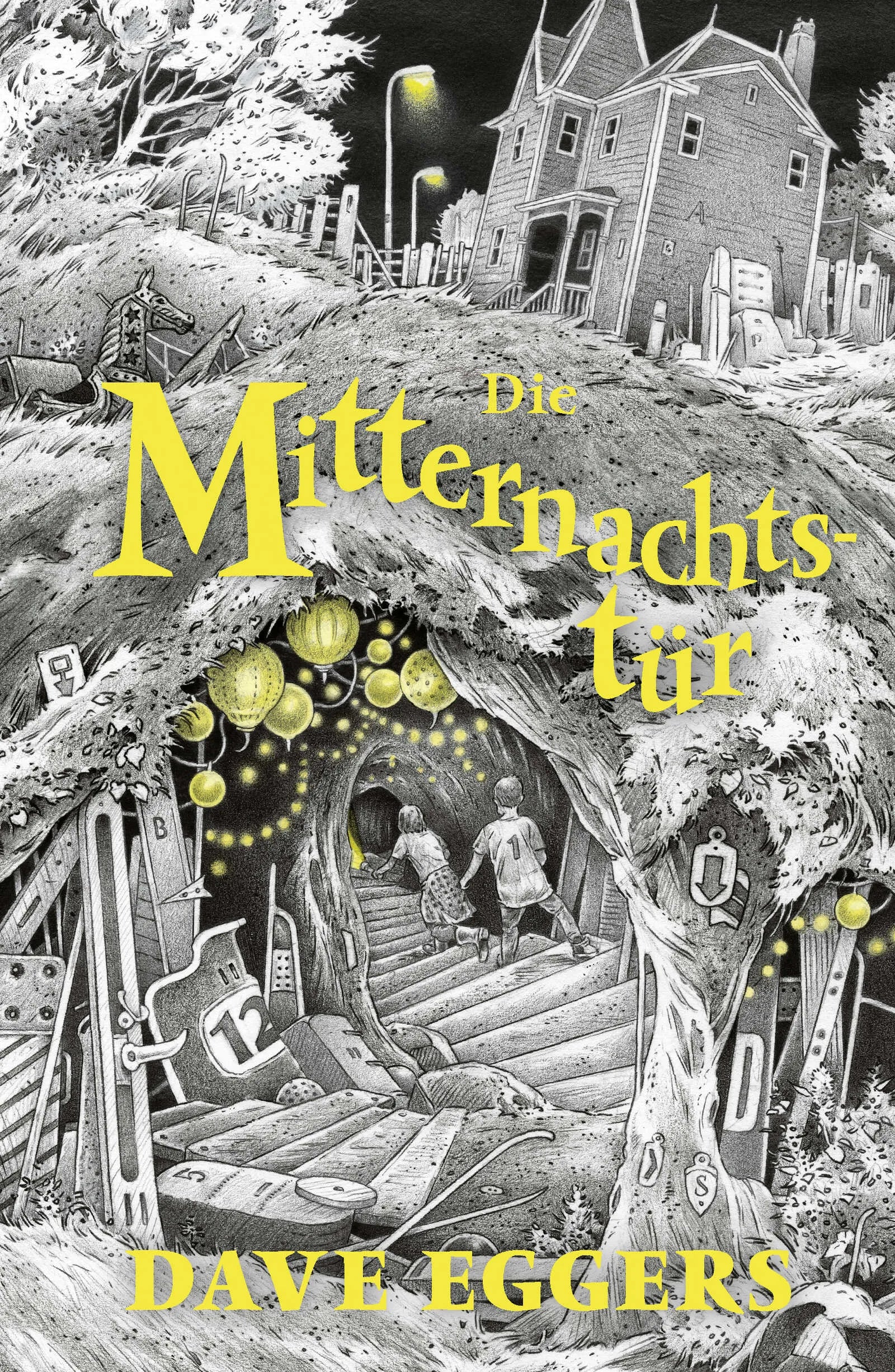 Buchcover von 'Die Mitternachtstür' - Gebundene Ausgabe von Dave Eggers