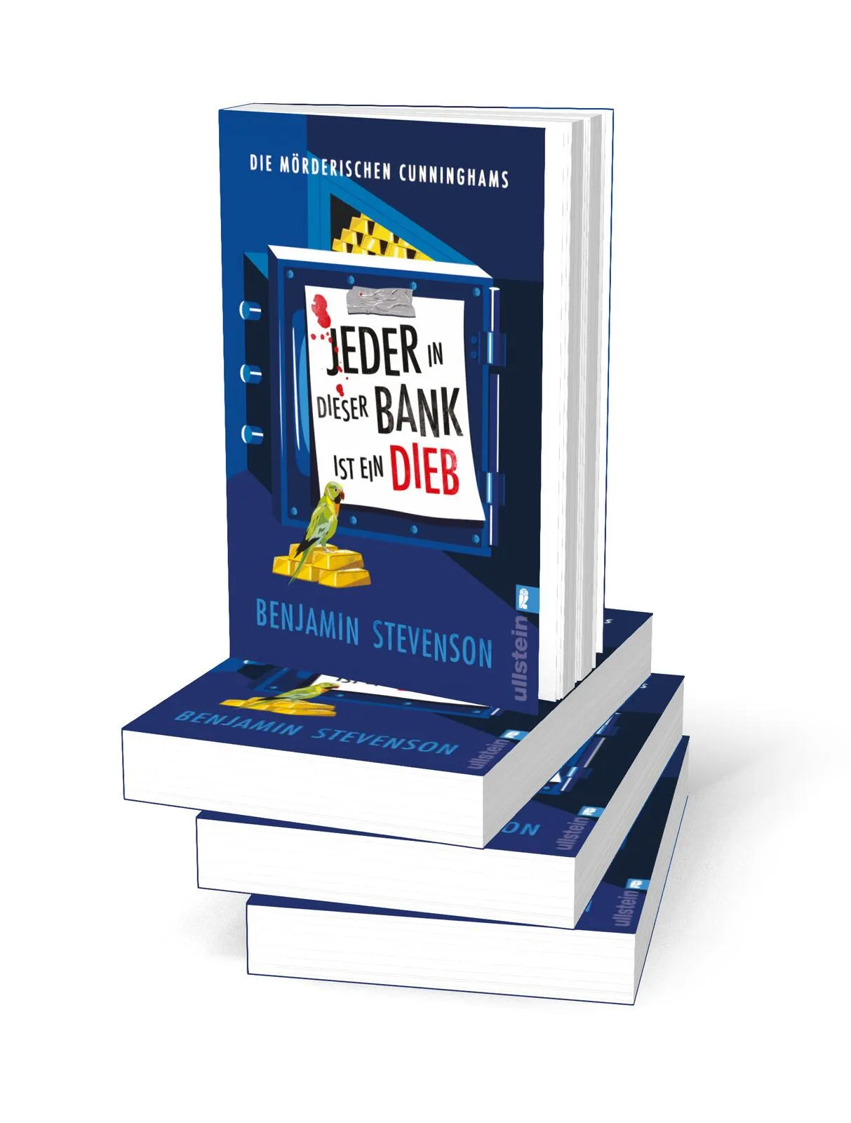 Detailansicht: Die mörderischen Cunninghams. Jeder in dieser Bank ist ein Dieb (Paperback)