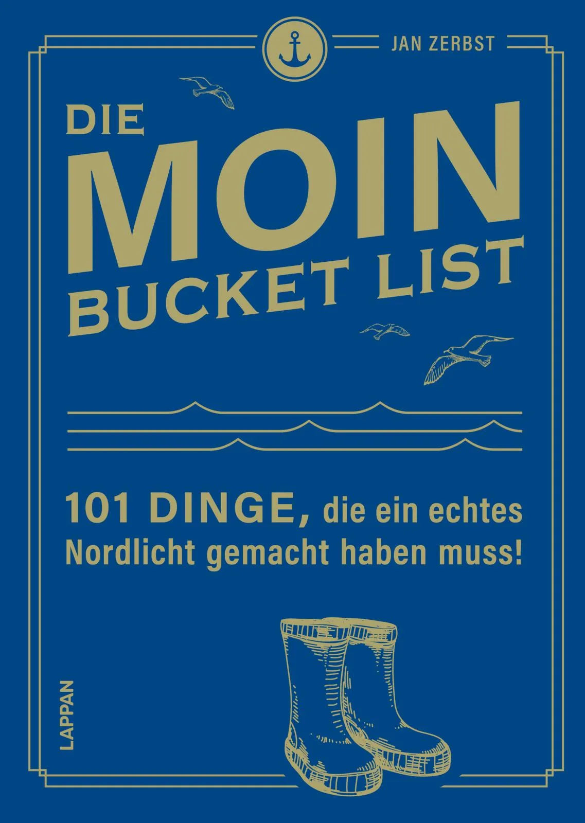 Buchcover von 'Die MOIN Bucket List' - Taschenbuch von Jan Zerbst
