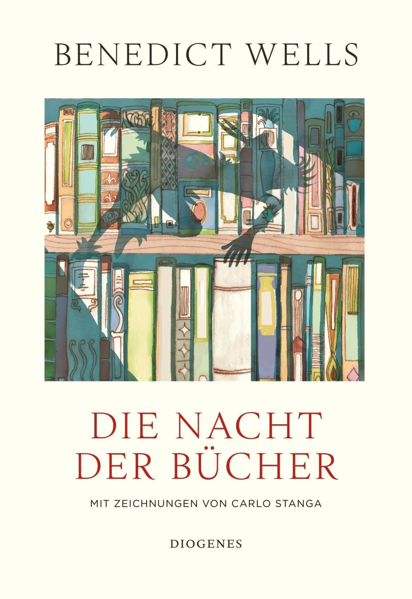 Cover: Die Nacht der Bücher (Hardcover) von Benedict Wells