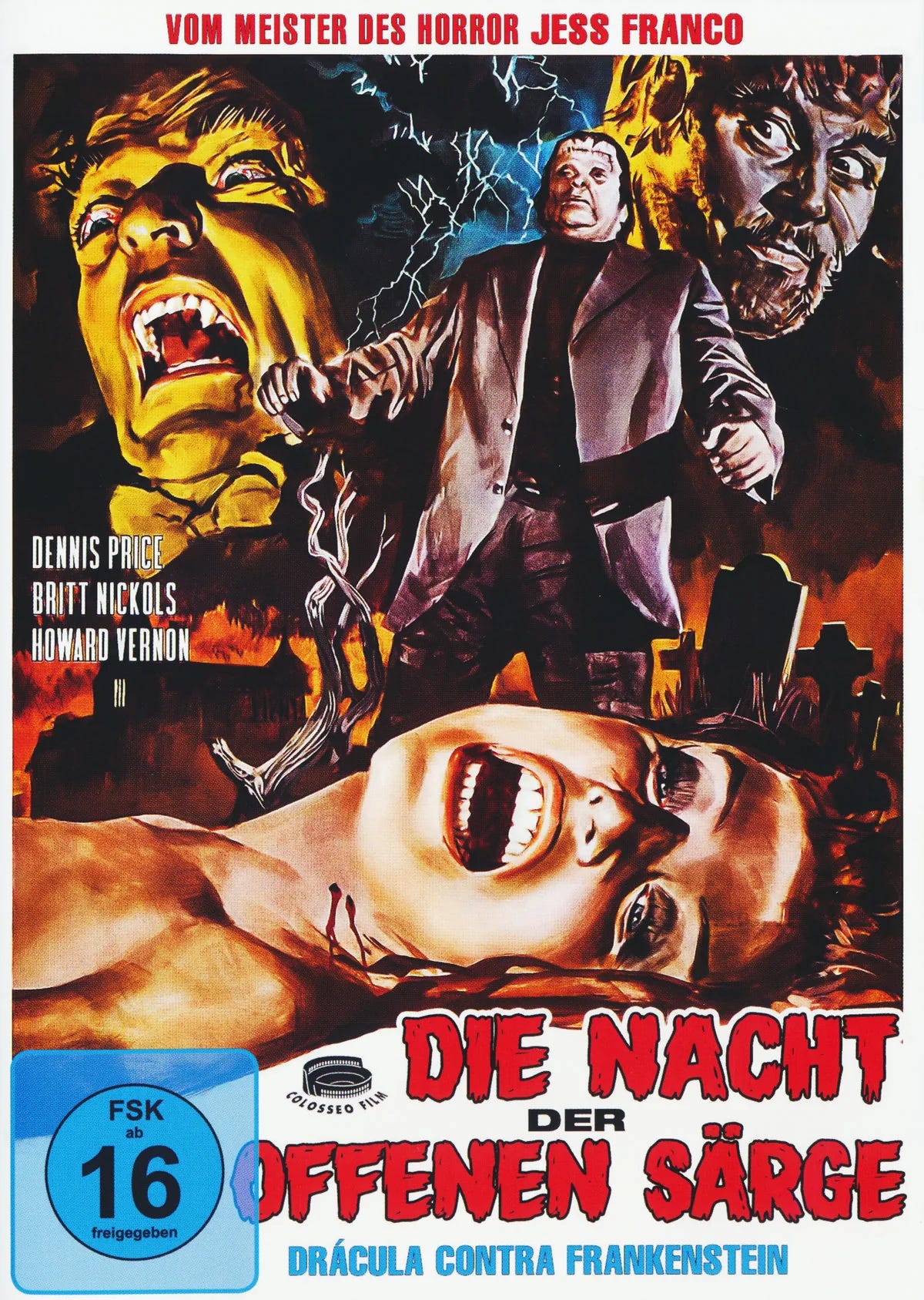 Die Nacht der offenen Särge - DVD