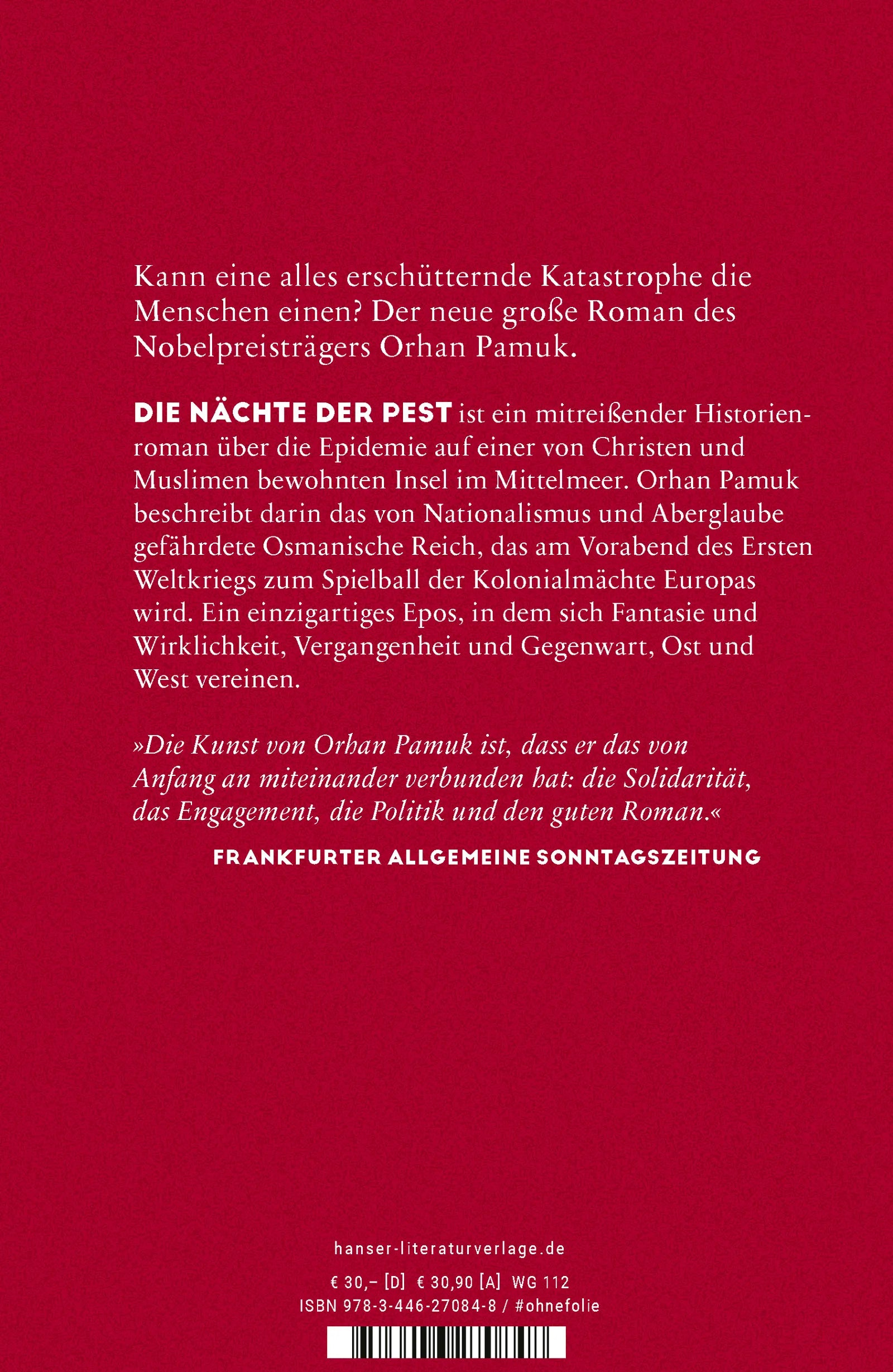 Orhan Pamuk - Die Nächte der Pest