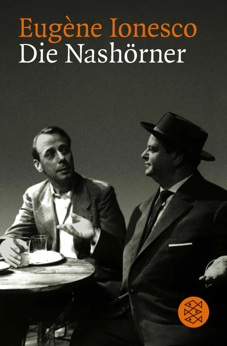 Buchcover von 'Die Nashörner' - Taschenbuch von Eugène Ionesco