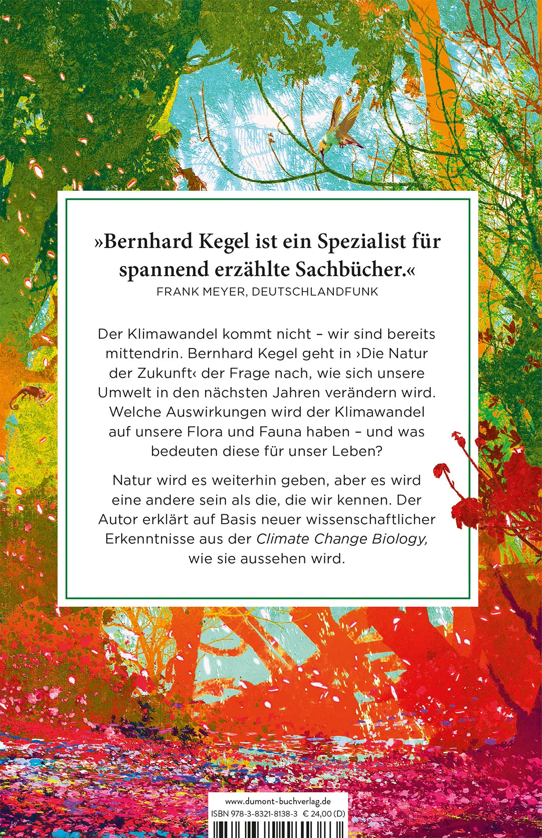 BuchrÃ¼ckseite von 'Die Natur der Zukunft' mit Klappentext - Gebundene Ausgabe