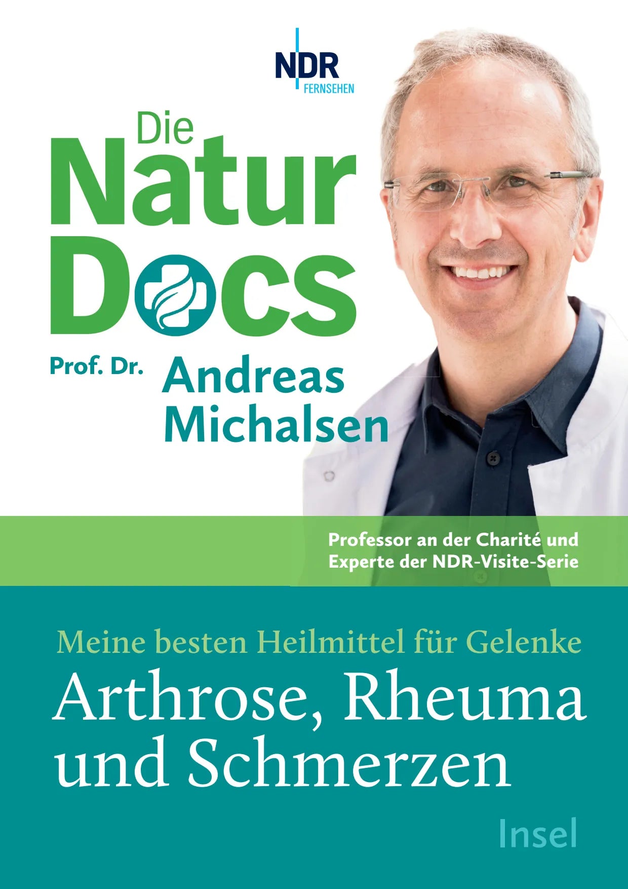 Buchcover von 'Die Natur-Docs – Meine besten Heilmittel für Gelenke. Arthrose, Rheuma und Schmerzen' - Gebundene Ausgabe von Prof. Dr. Andreas Michalsen