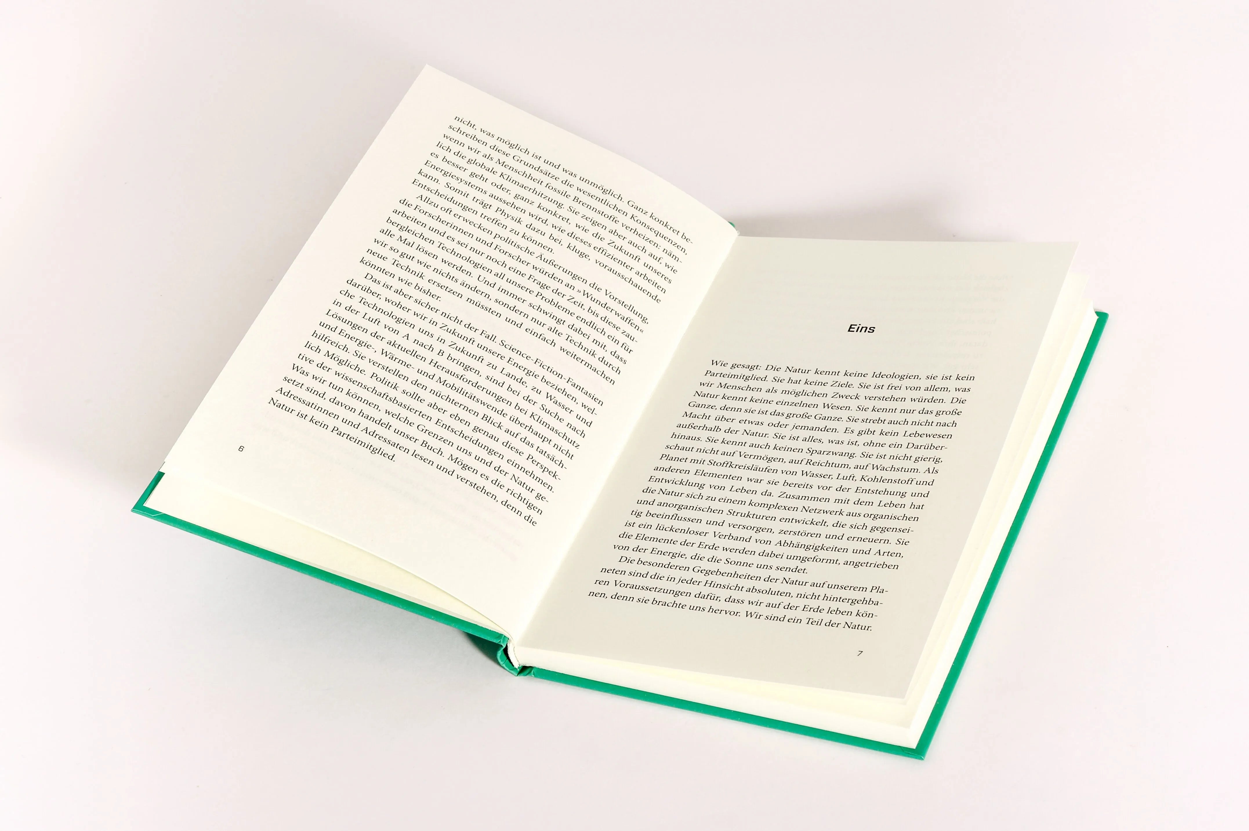 Detailansicht: Die Natur ist kein Parteimitglied (Hardcover)