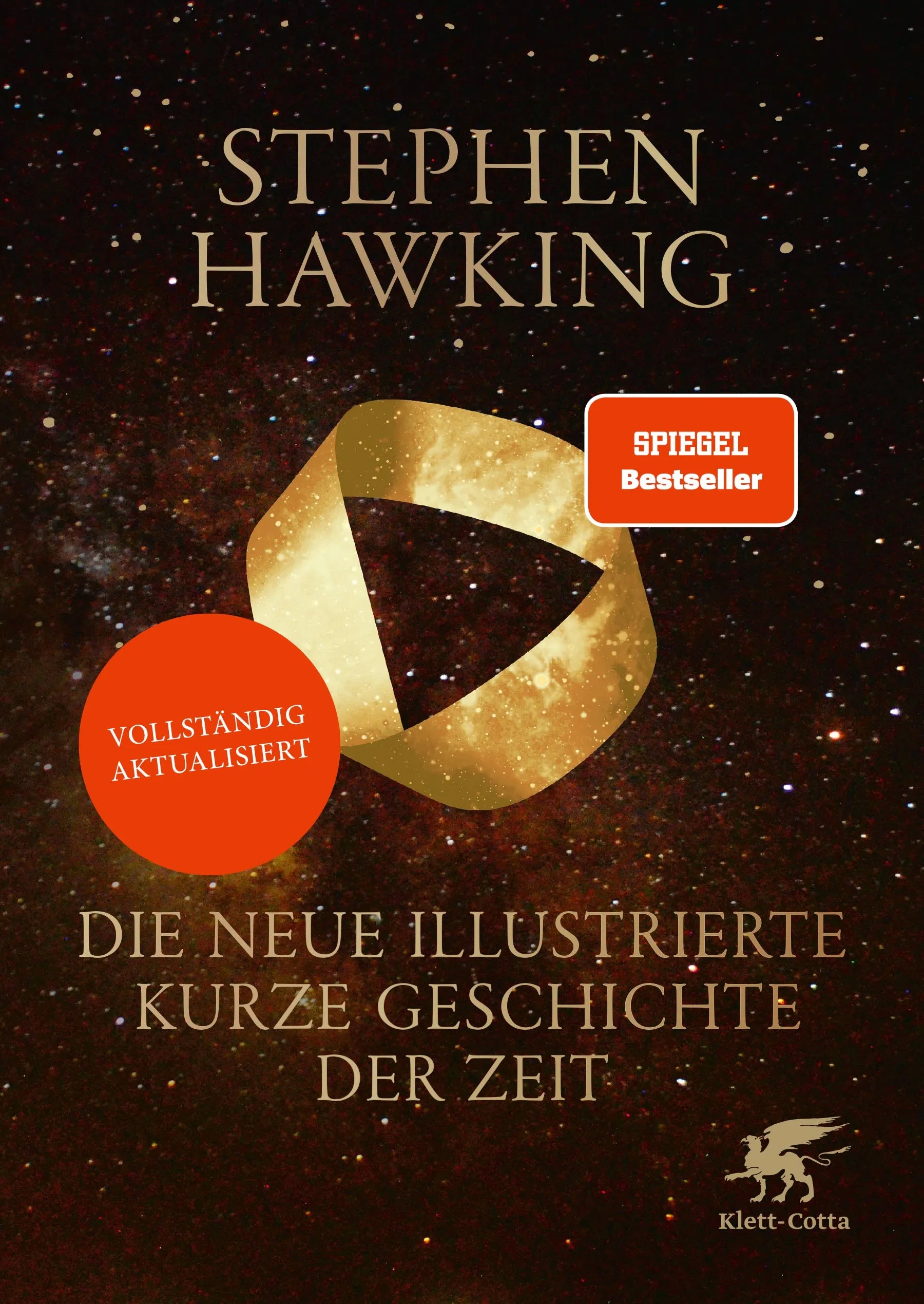 Buchcover von 'Die neue illustrierte kurze Geschichte der Zeit' - Gebundene Ausgabe von Stephen Hawking