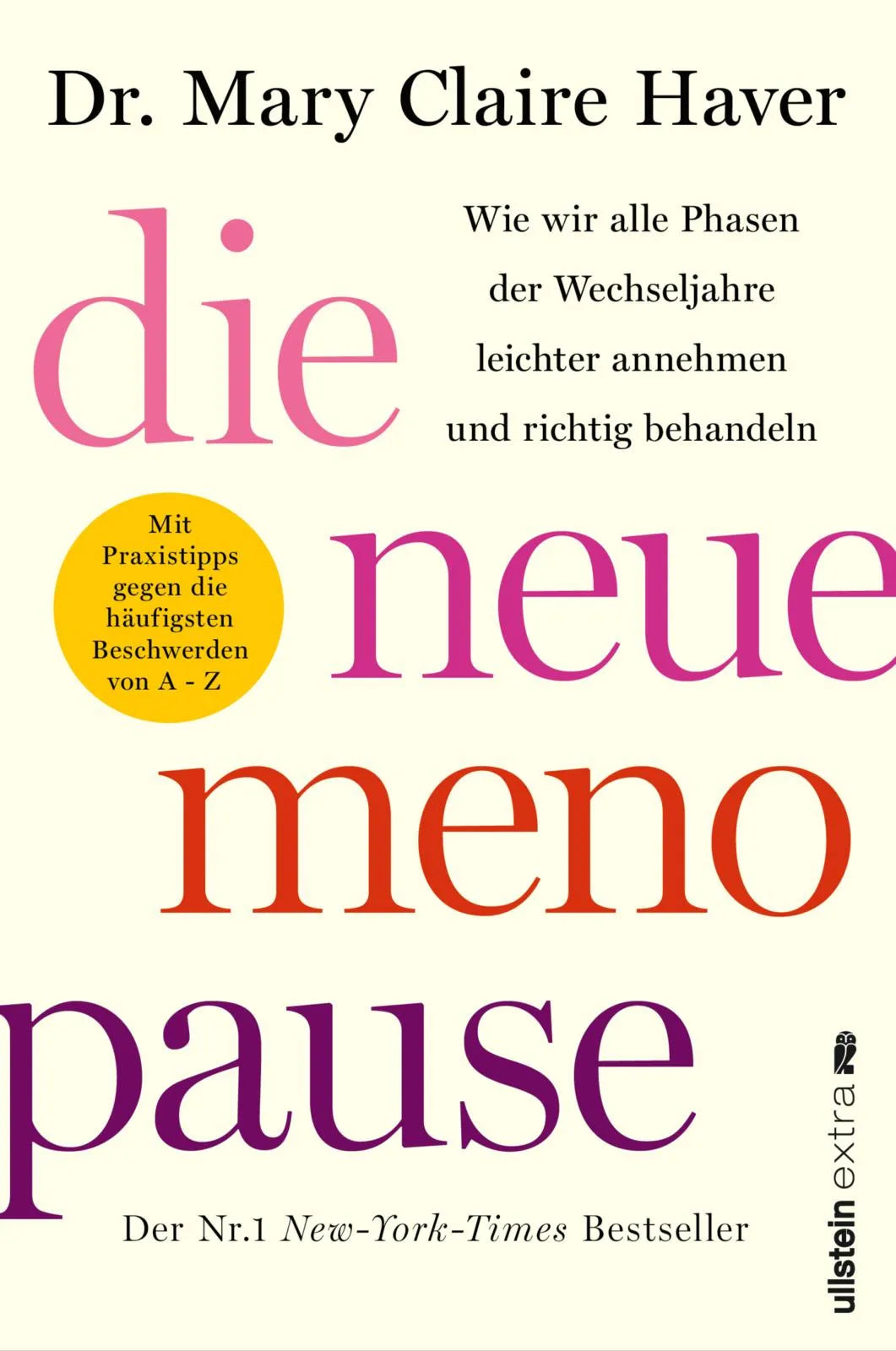 Buchcover von 'Die neue Menopause' - Paperback von Mary Claire Haver
