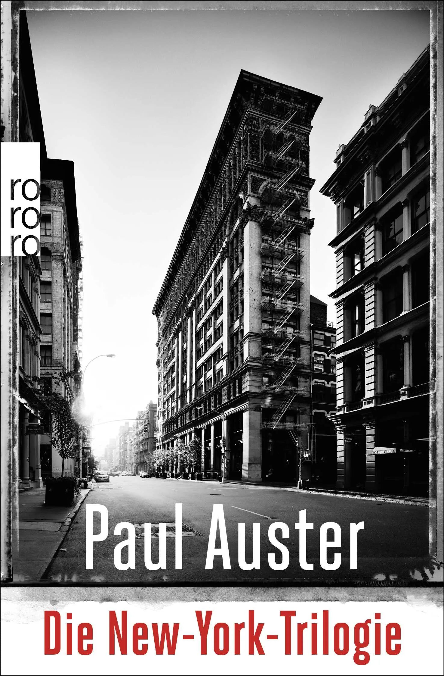 Buchcover von 'Die New-York-Trilogie' - Taschenbuch von Paul Auster
