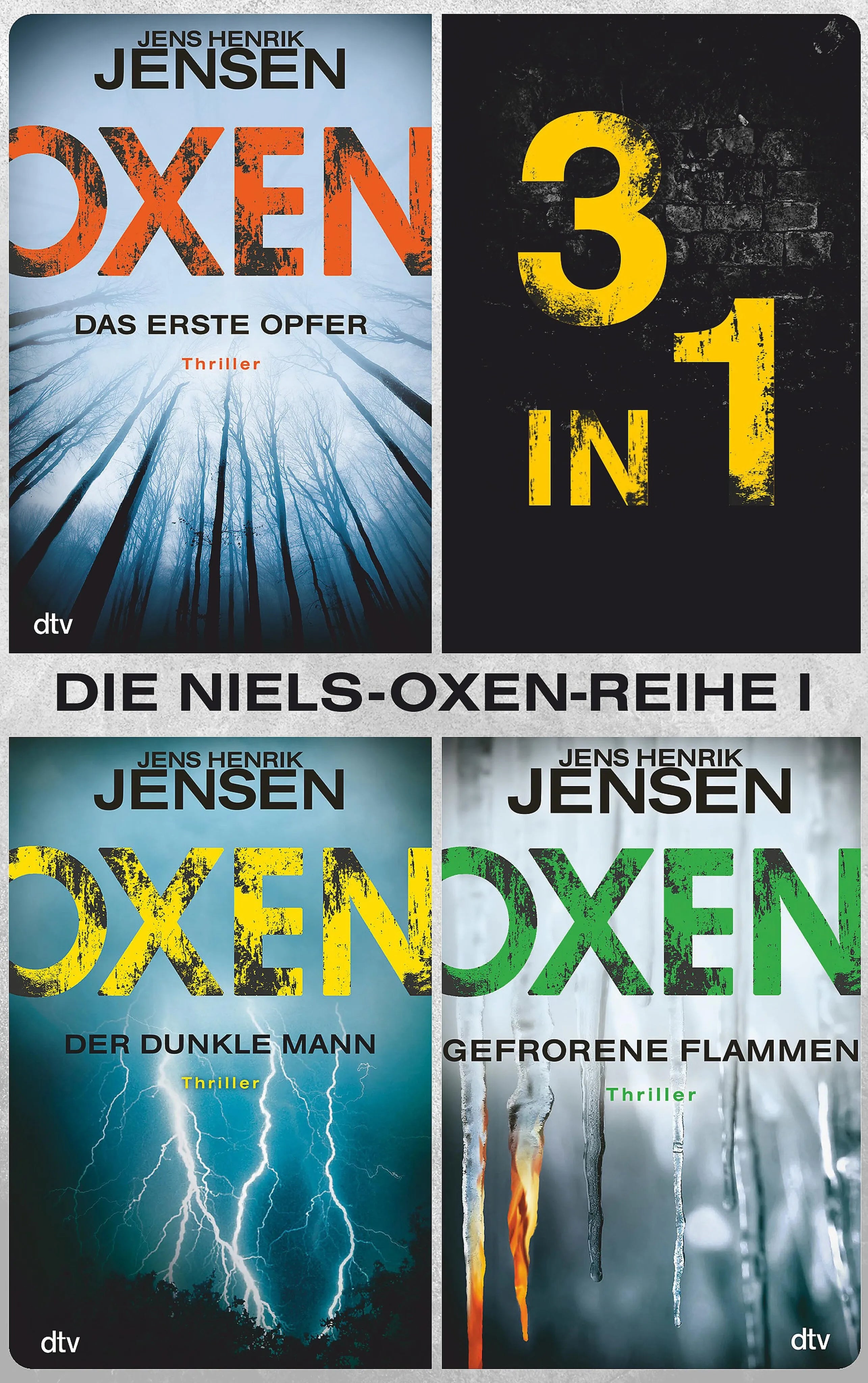Cover: Die Niels-Oxen-Reihe I (E-Book) von Jens Henrik Jensen