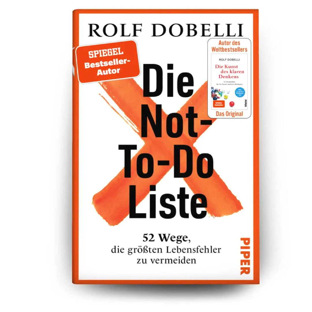 Detailansicht: Die Not-To-Do-Liste (Hardcover)