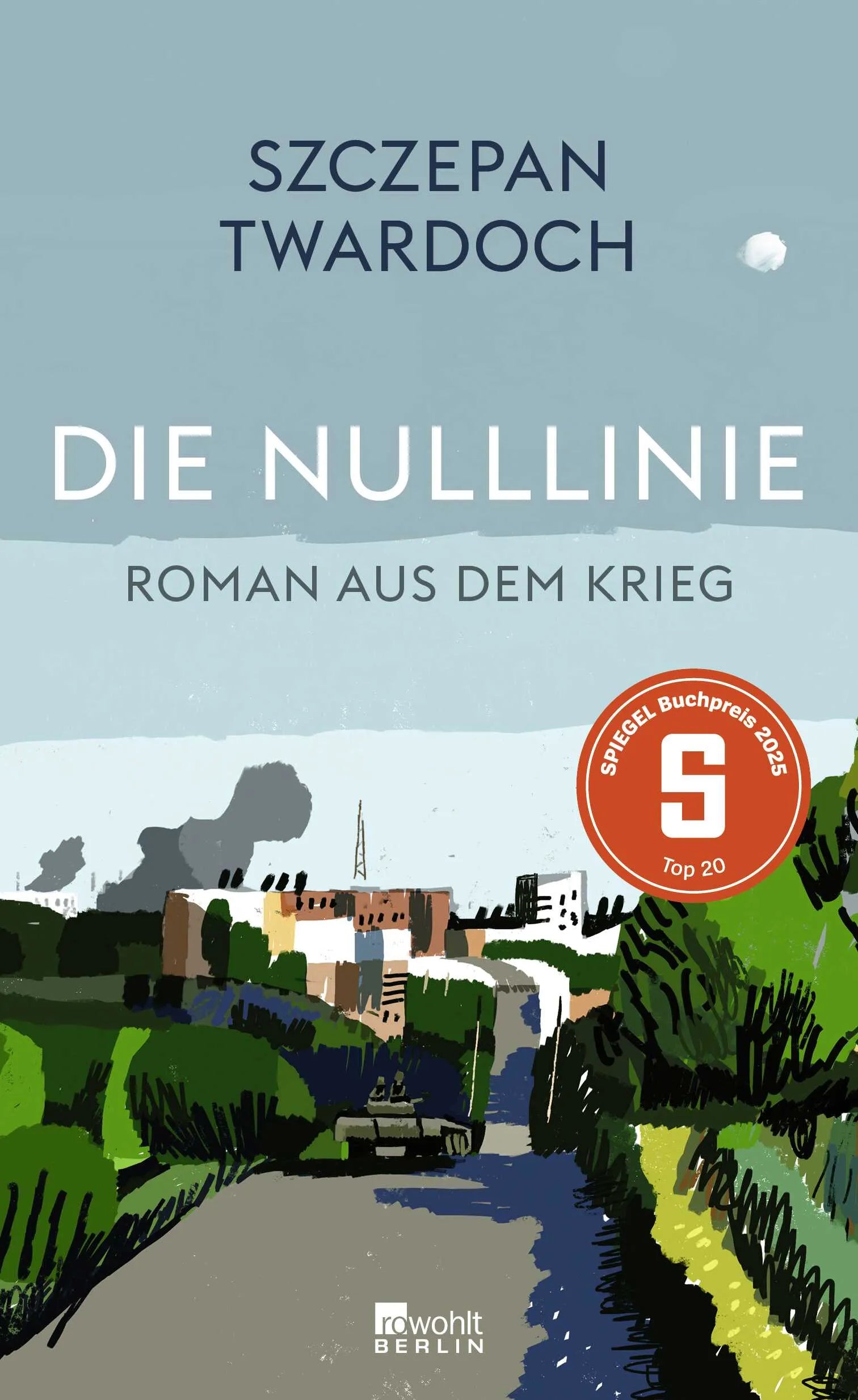 Buchcover von 'Die Nulllinie' - Gebundene Ausgabe von Szczepan Twardoch