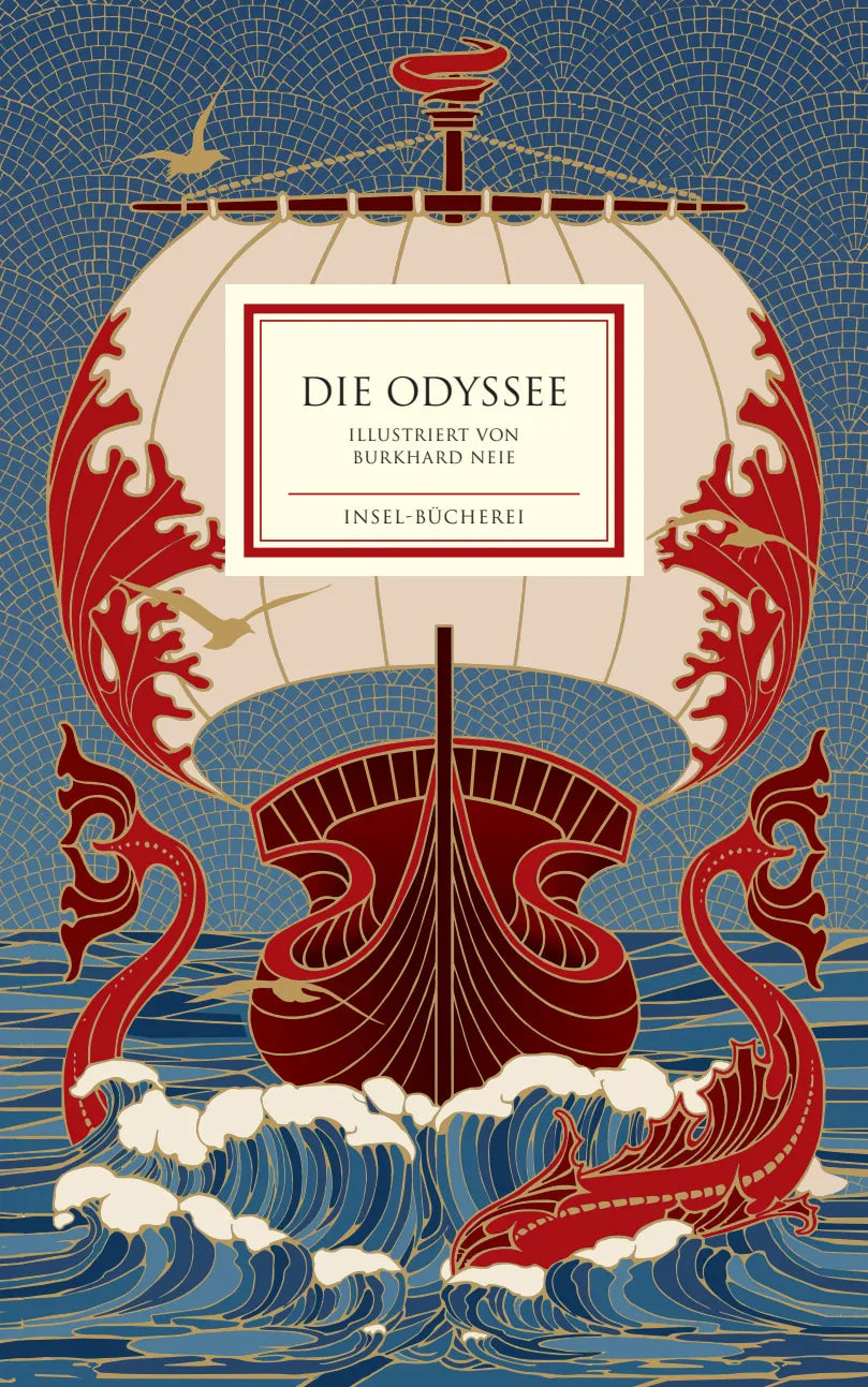 Buchcover von 'Die Odyssee' - Gebundene Ausgabe von Homer