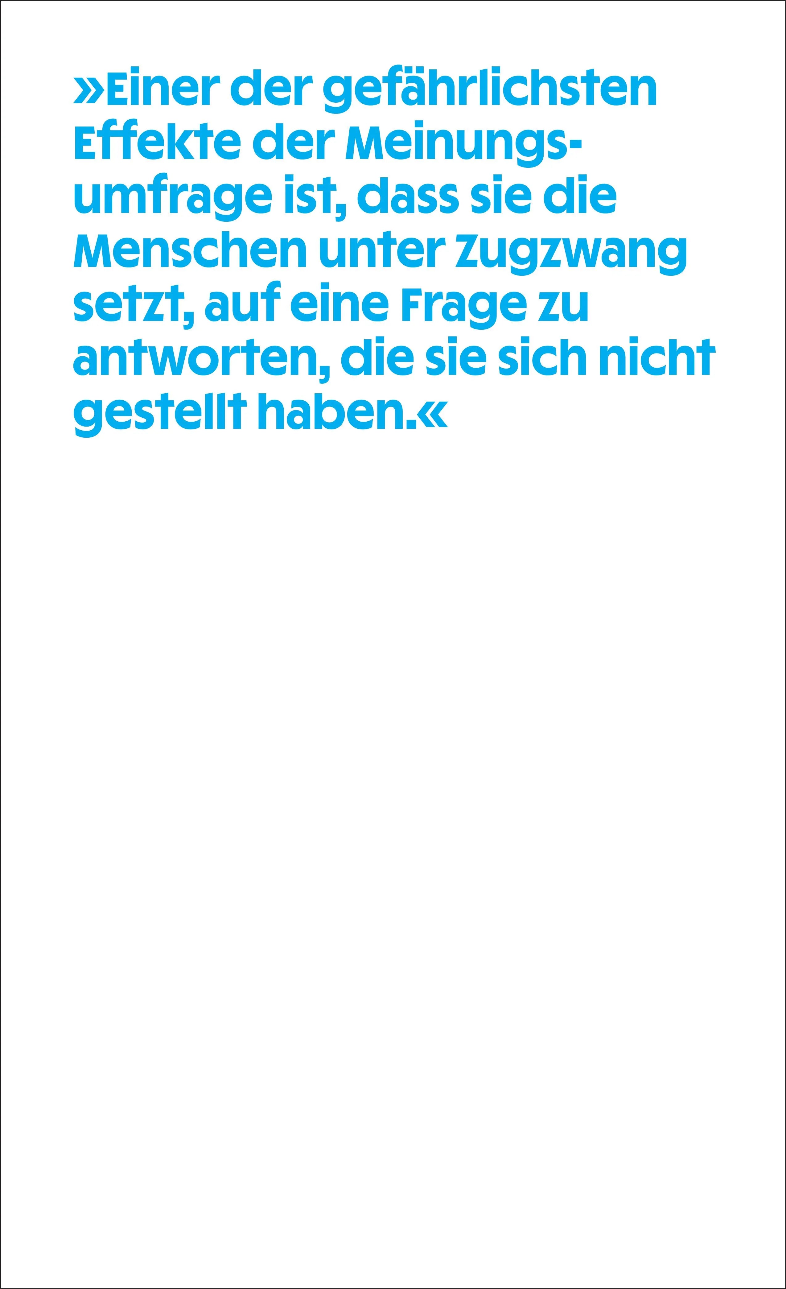 Rückseite: Die öffentliche Meinung gibt es nicht (Taschenbuch)