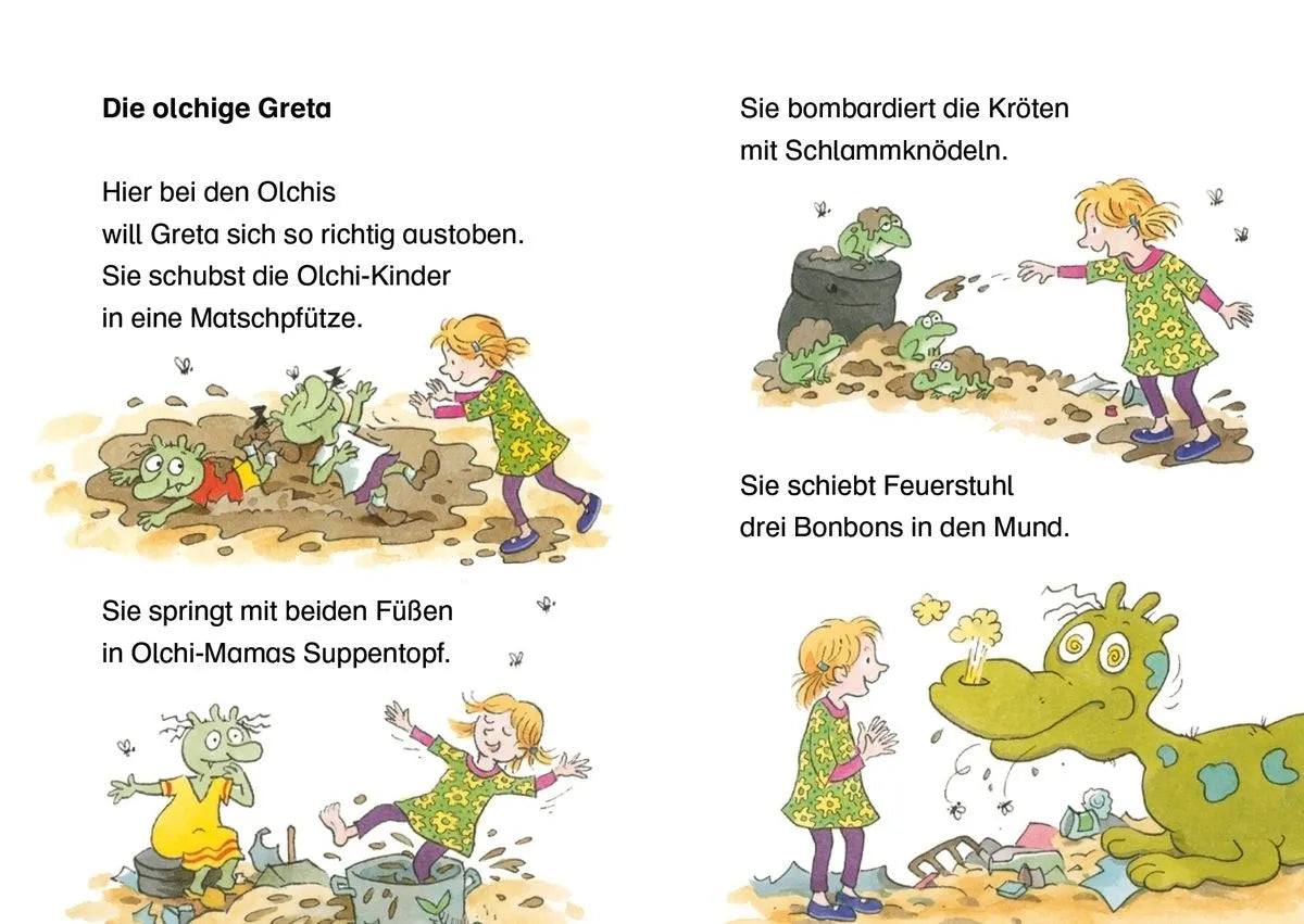 Detailansicht: Die Olchis auf Klassenfahrt (Hardcover)