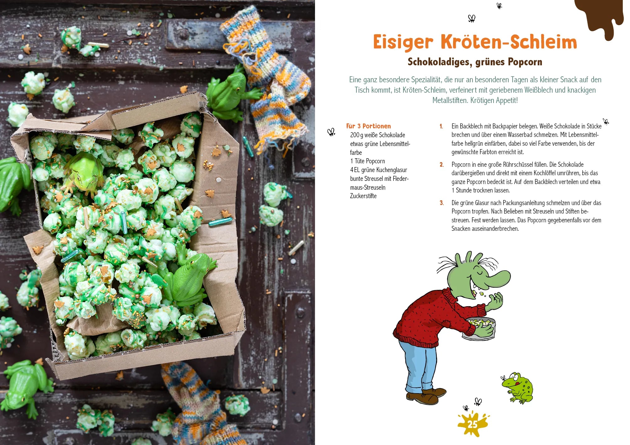 Innenansicht von 'Die Olchis – Das Koch- und Backbuch' - Gebundene Ausgabe