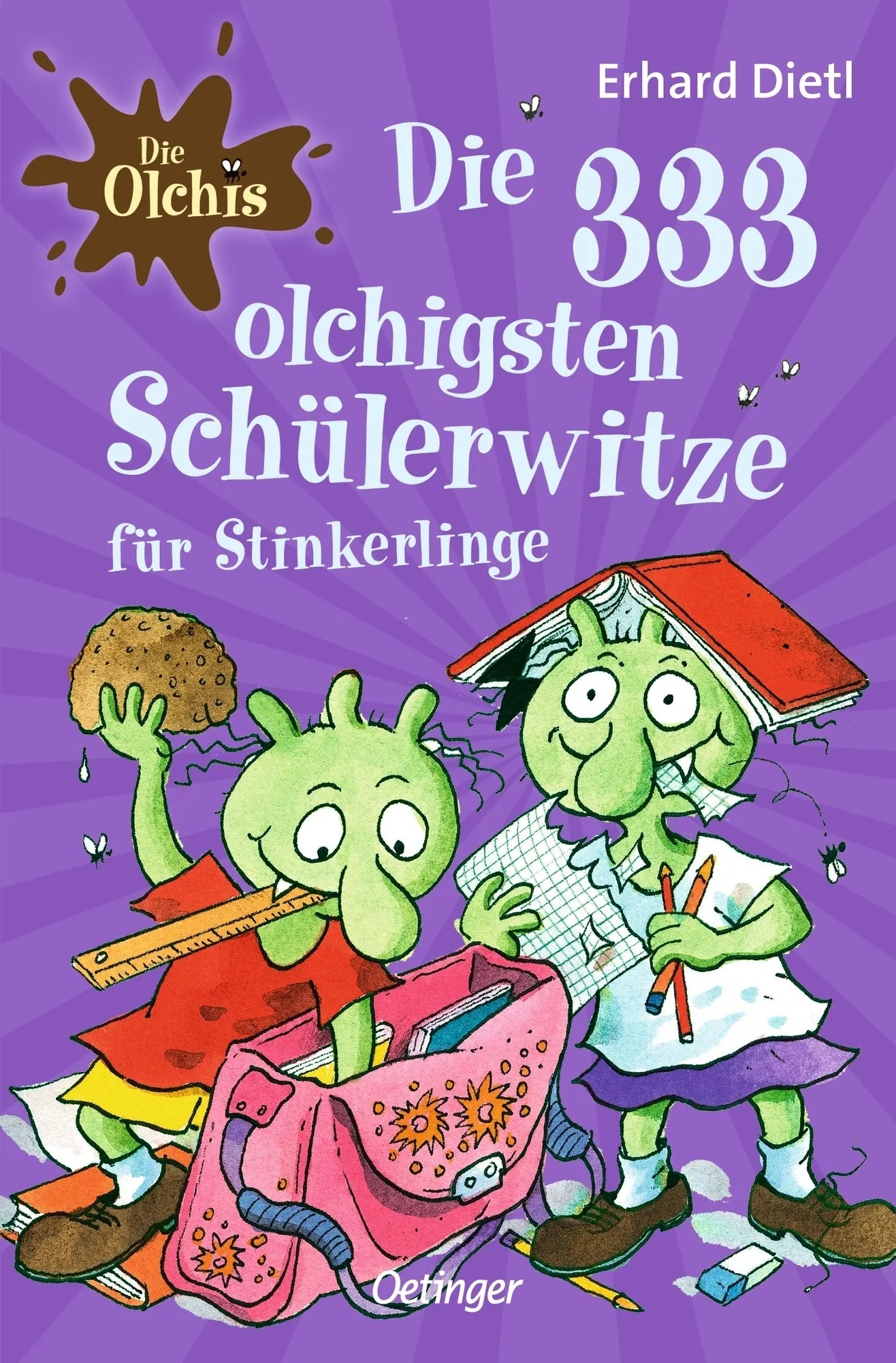 Buchcover von 'Die Olchis. Die 333 olchigsten Schülerwitze für Stinkerlinge' - Taschenbuch von Erhard Dietl