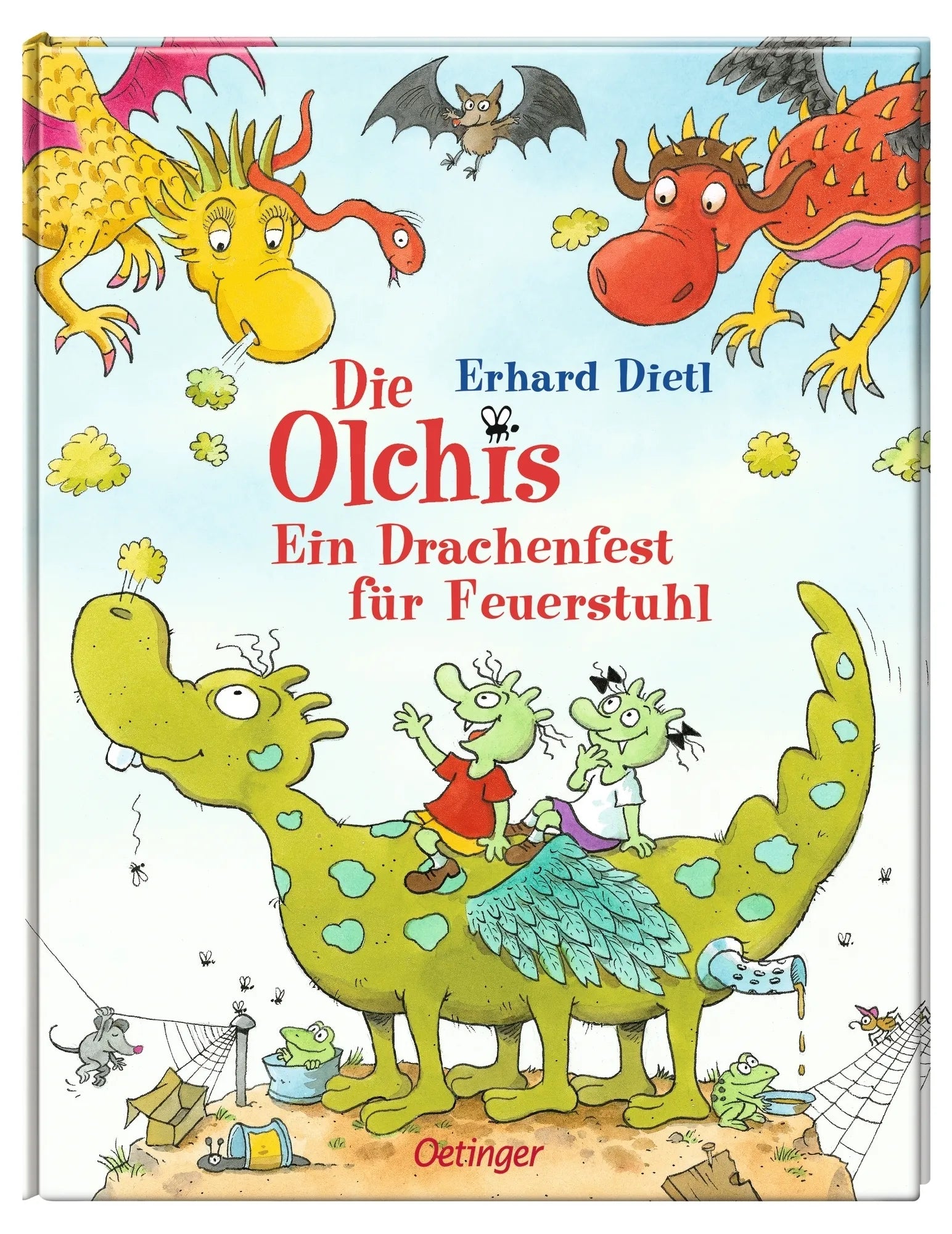 Produktansicht: Die Olchis. Ein Drachenfest für Feuerstuhl (Gebundene Ausgabe)