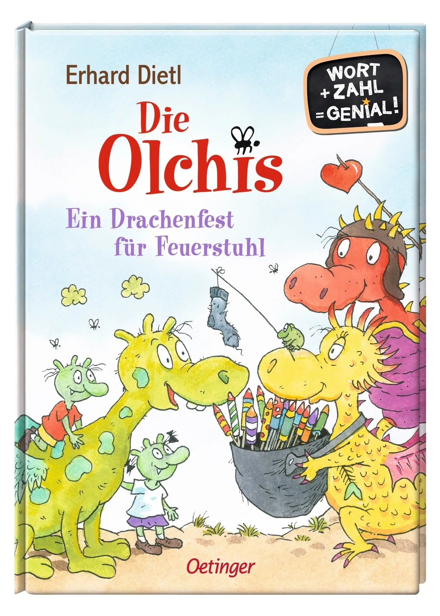 Produktansicht: Die Olchis. Ein Drachenfest für Feuerstuhl (Gebundene Ausgabe)