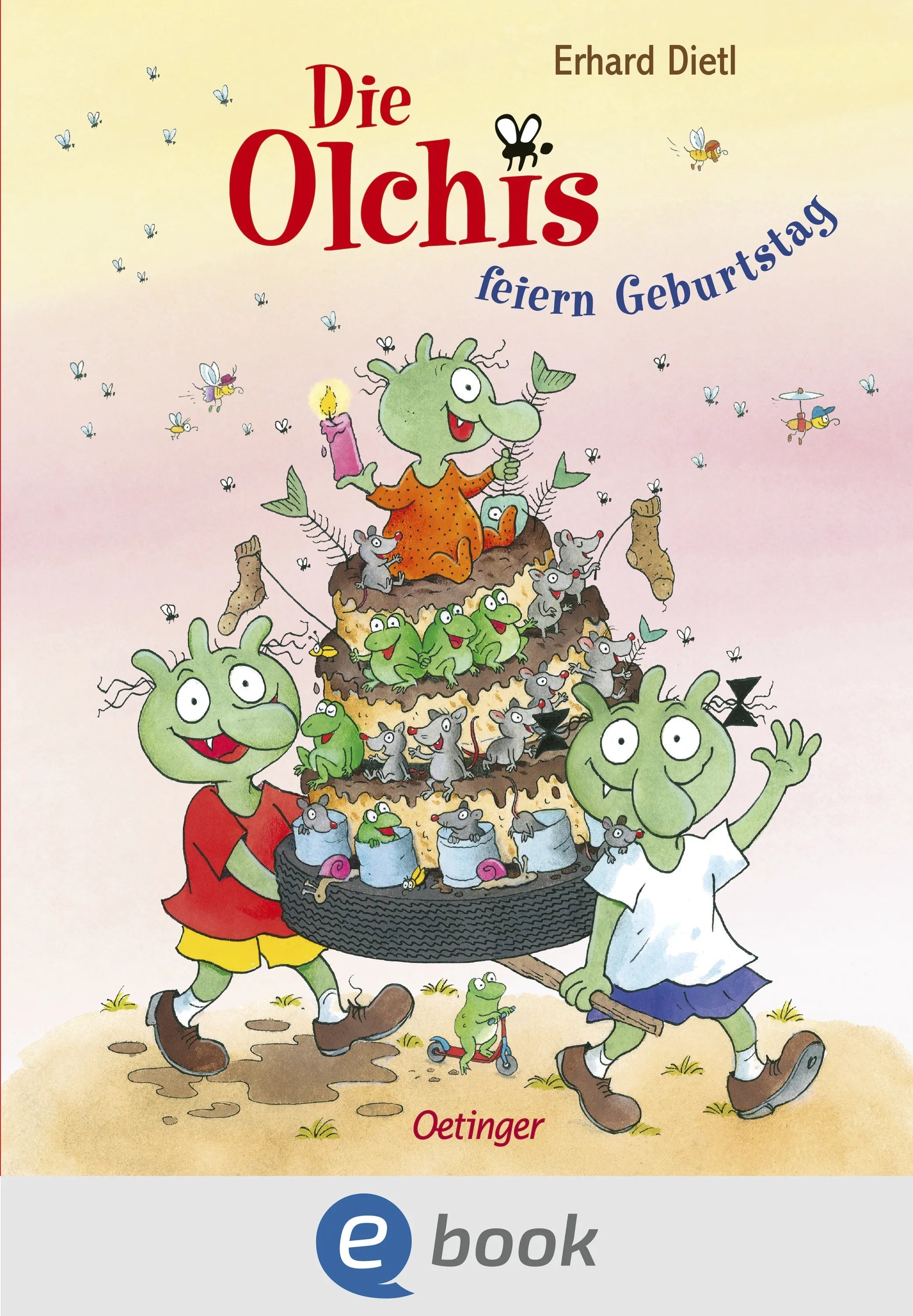 Cover: Die Olchis feiern Geburtstag (E-Book) von Erhard Dietl