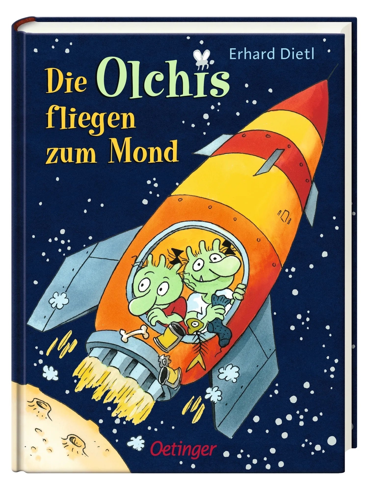 Produktansicht: Die Olchis fliegen zum Mond (Gebundene Ausgabe)