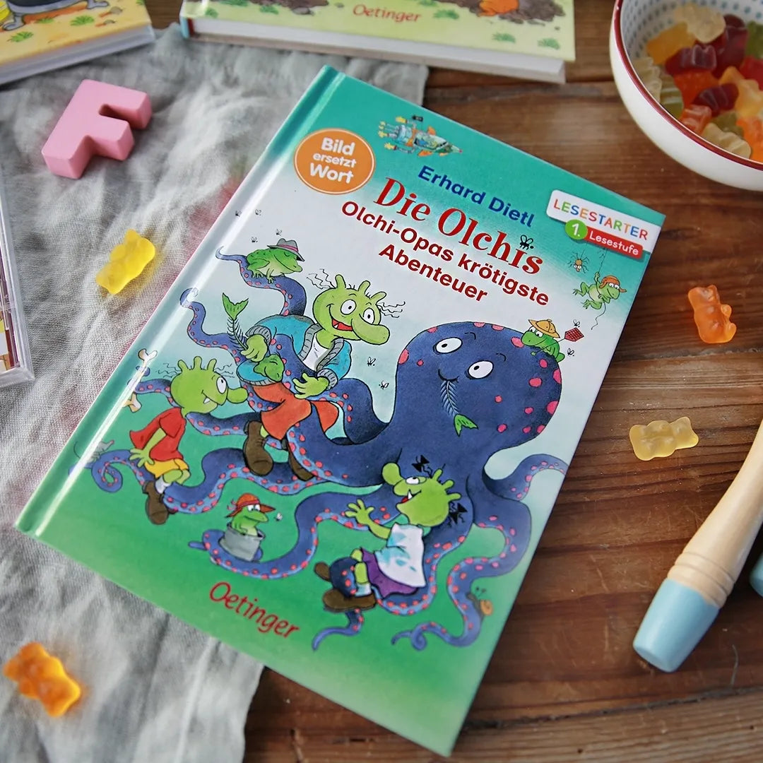 Produktansicht: Die Olchis. Olchi-Opas krötigste Abenteuer (Gebundene Ausgabe)