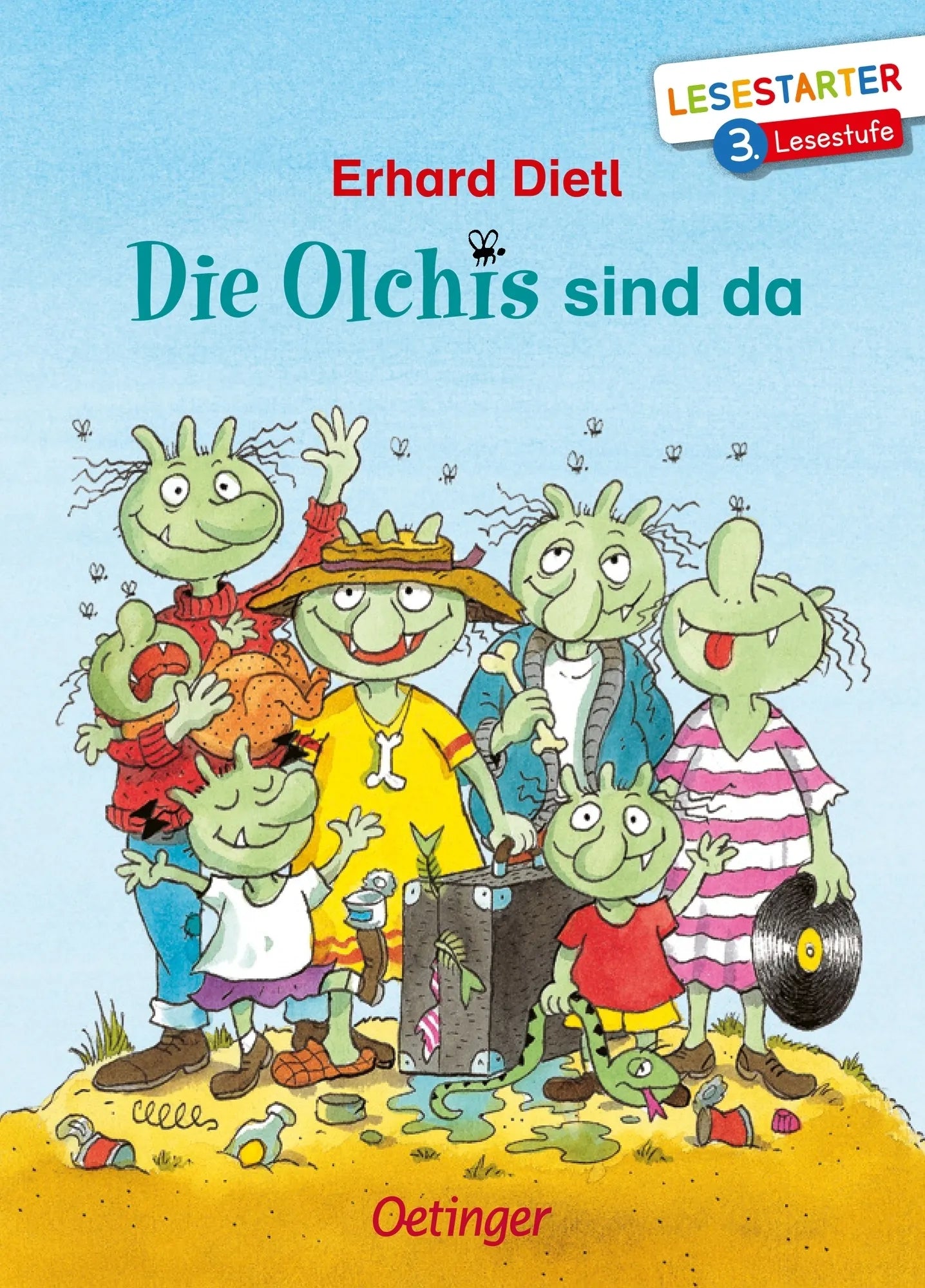 Buchcover von 'Die Olchis sind da' - Gebundene Ausgabe von Erhard Dietl