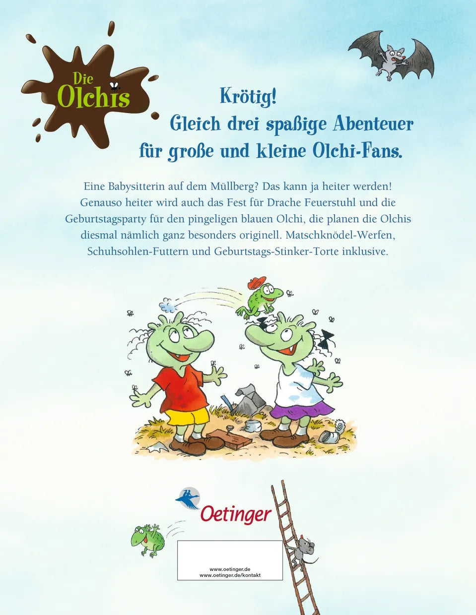 Rückseite: Die Olchis. So schön ist es in Schmuddelfing! (Hardcover)