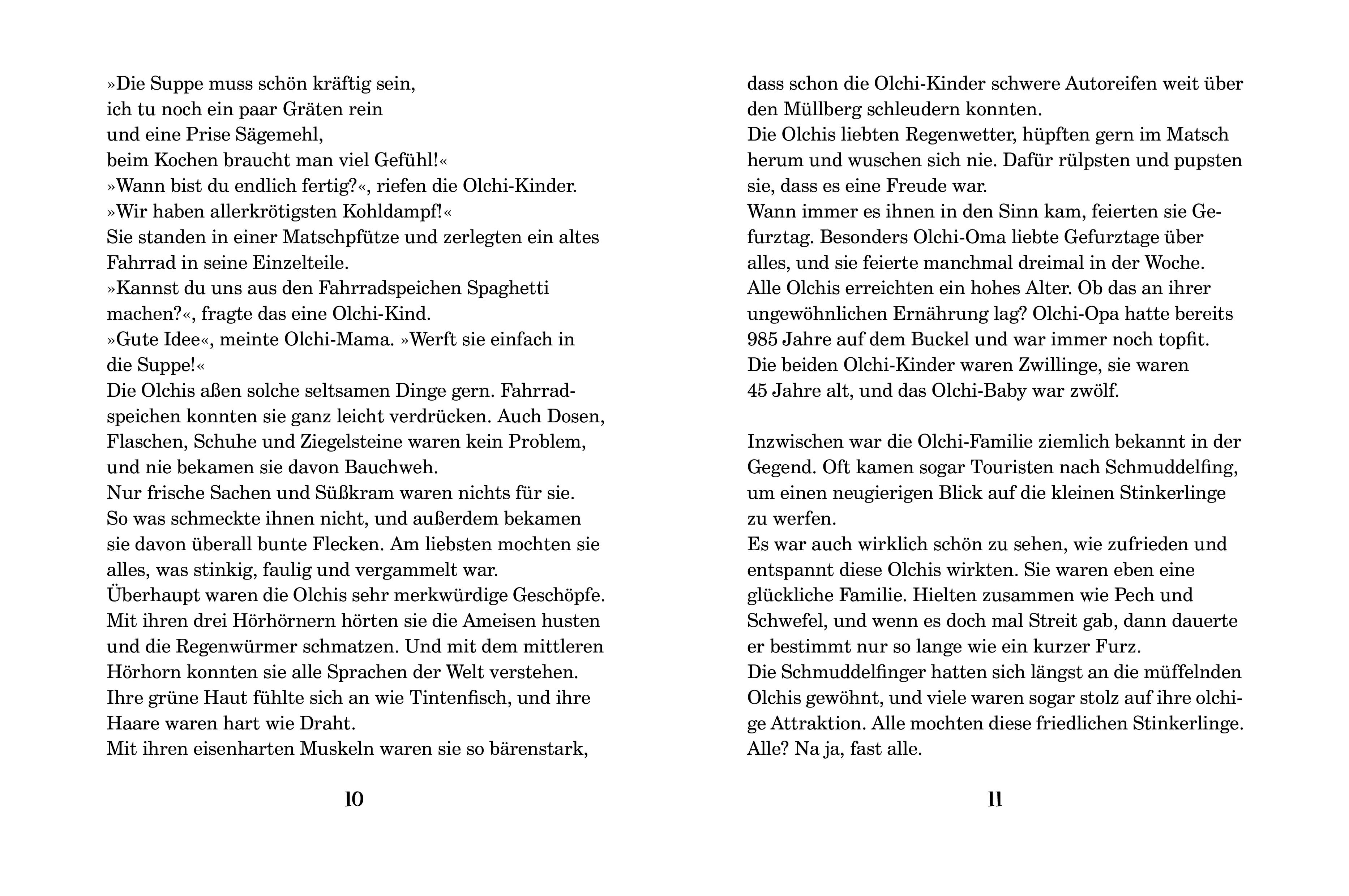 Abbildung von 'Die Olchis und das Schrumpfpulver'