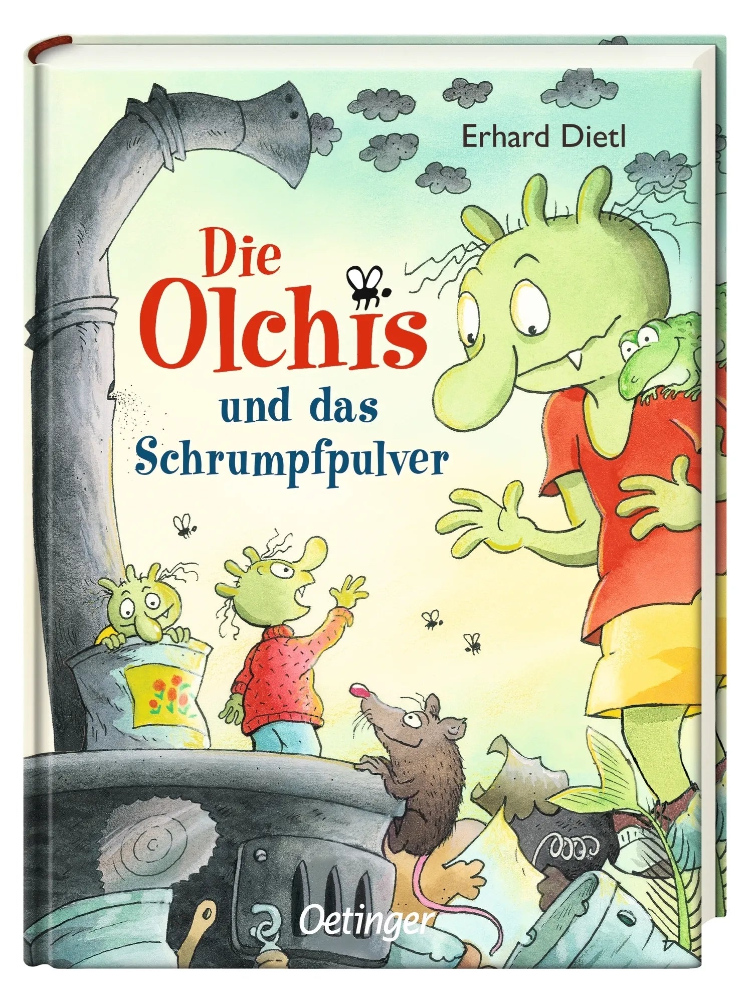 Produktansicht: Die Olchis und das Schrumpfpulver (Gebundene Ausgabe)