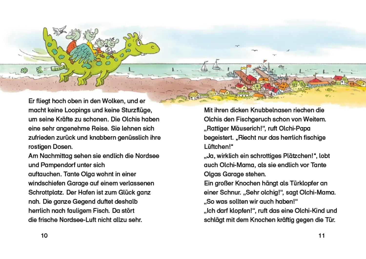 Abbildung von 'Die Olchis und der schwarze Pirat'