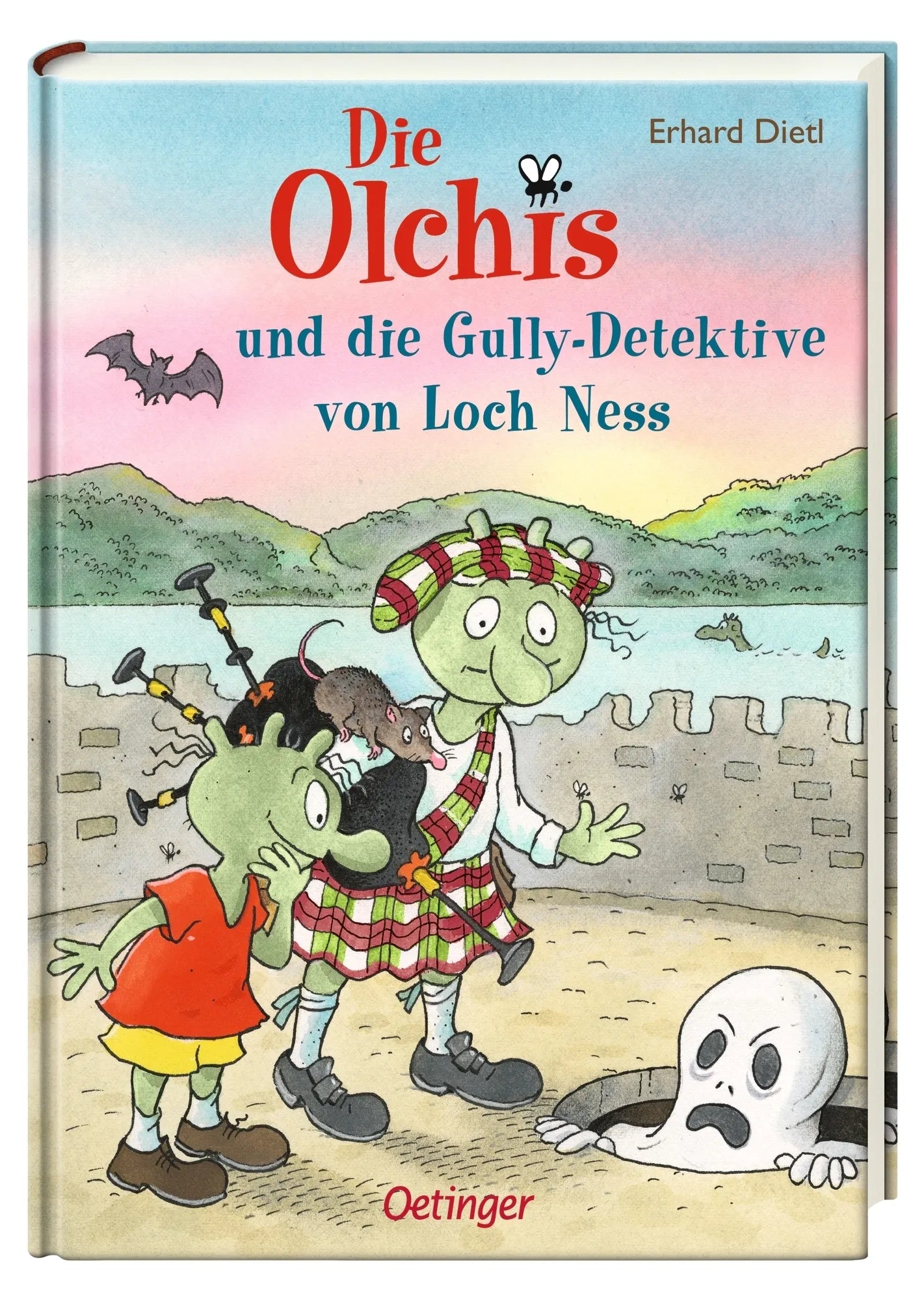 Produktansicht: Die Olchis und die Gully-Detektive von Loch Ness (Gebundene Ausgabe)