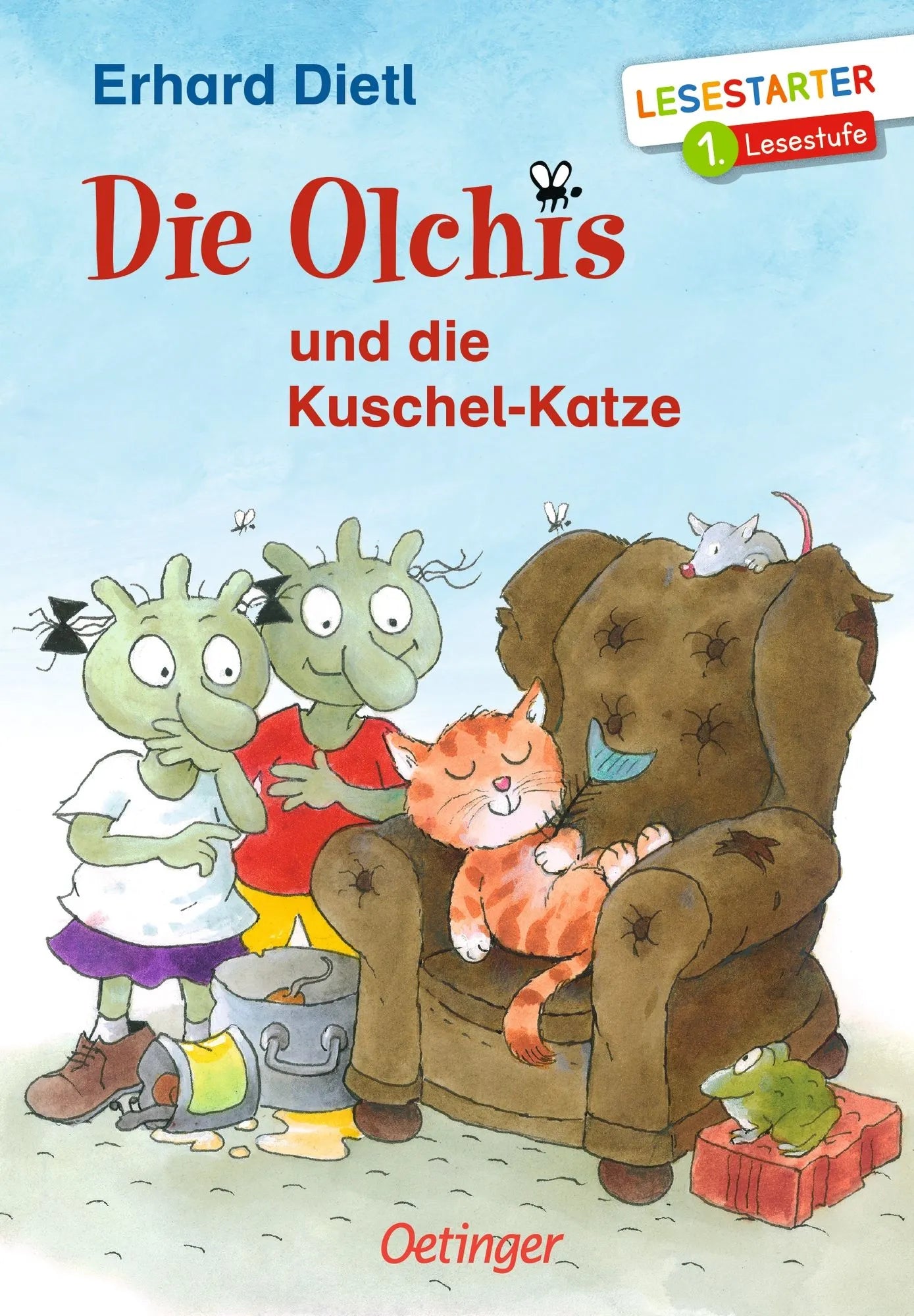 Cover: Die Olchis und die Kuschel-Katze (Hardcover) von Erhard Dietl