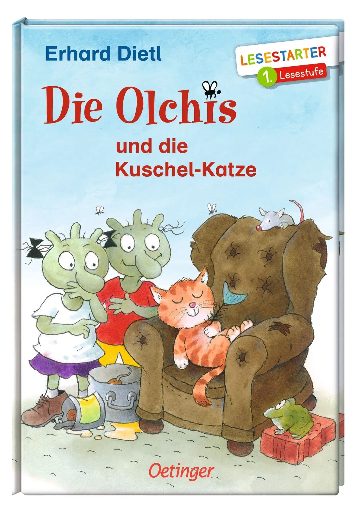 Detailansicht: Die Olchis und die Kuschel-Katze (Hardcover)