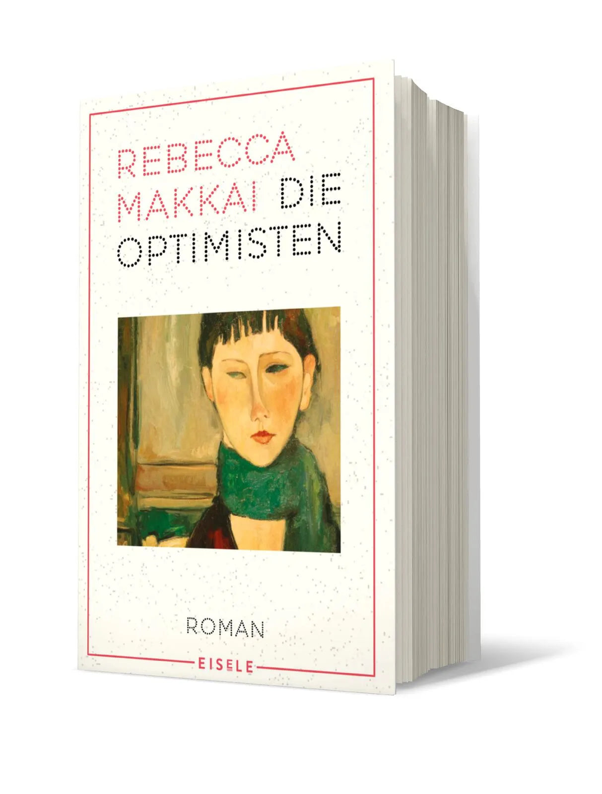 Buchcover von 'Die Optimisten' - Gebundene Ausgabe von Rebecca Makkai